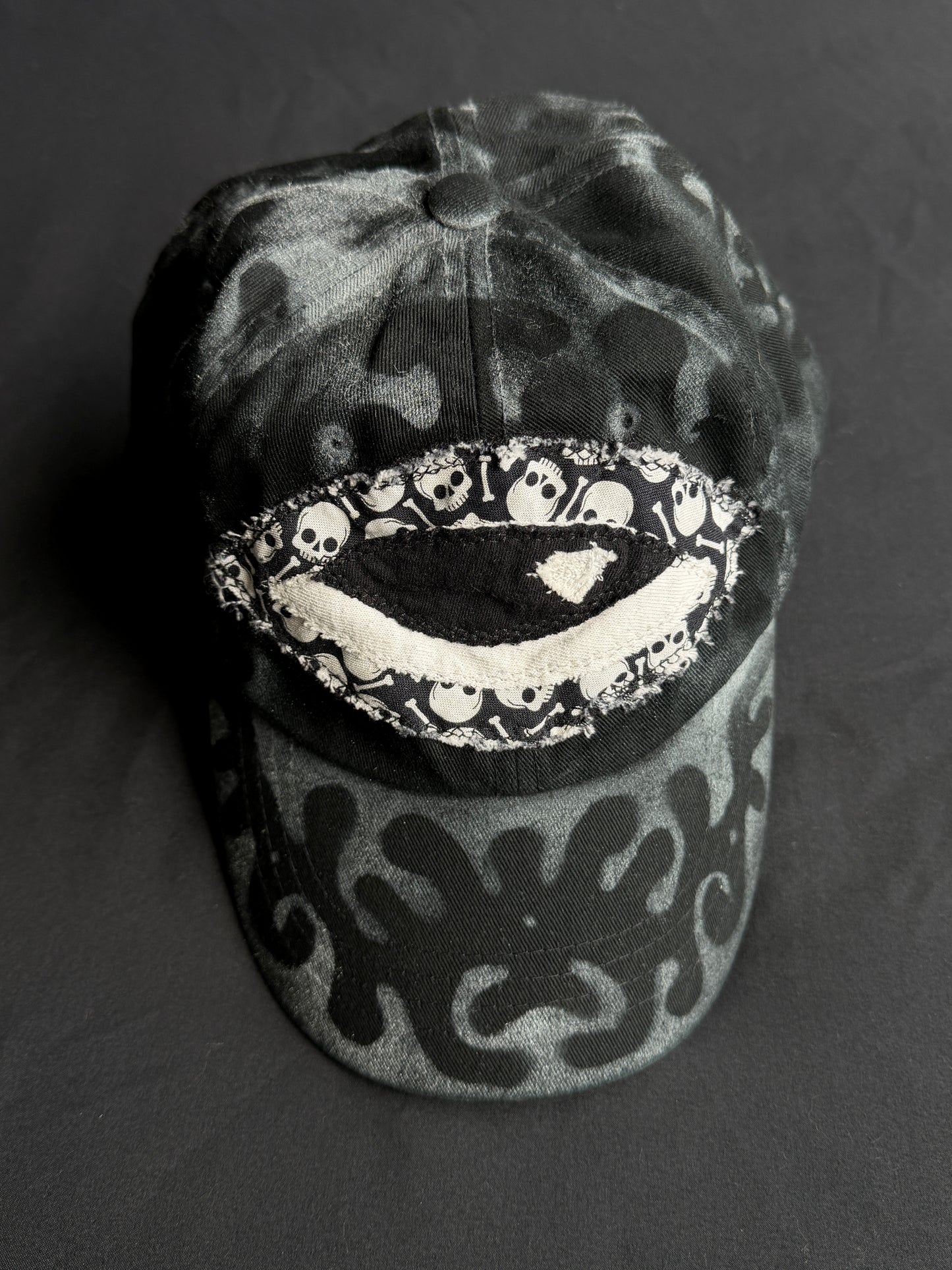 Upcycled Eyeball Shape Hat