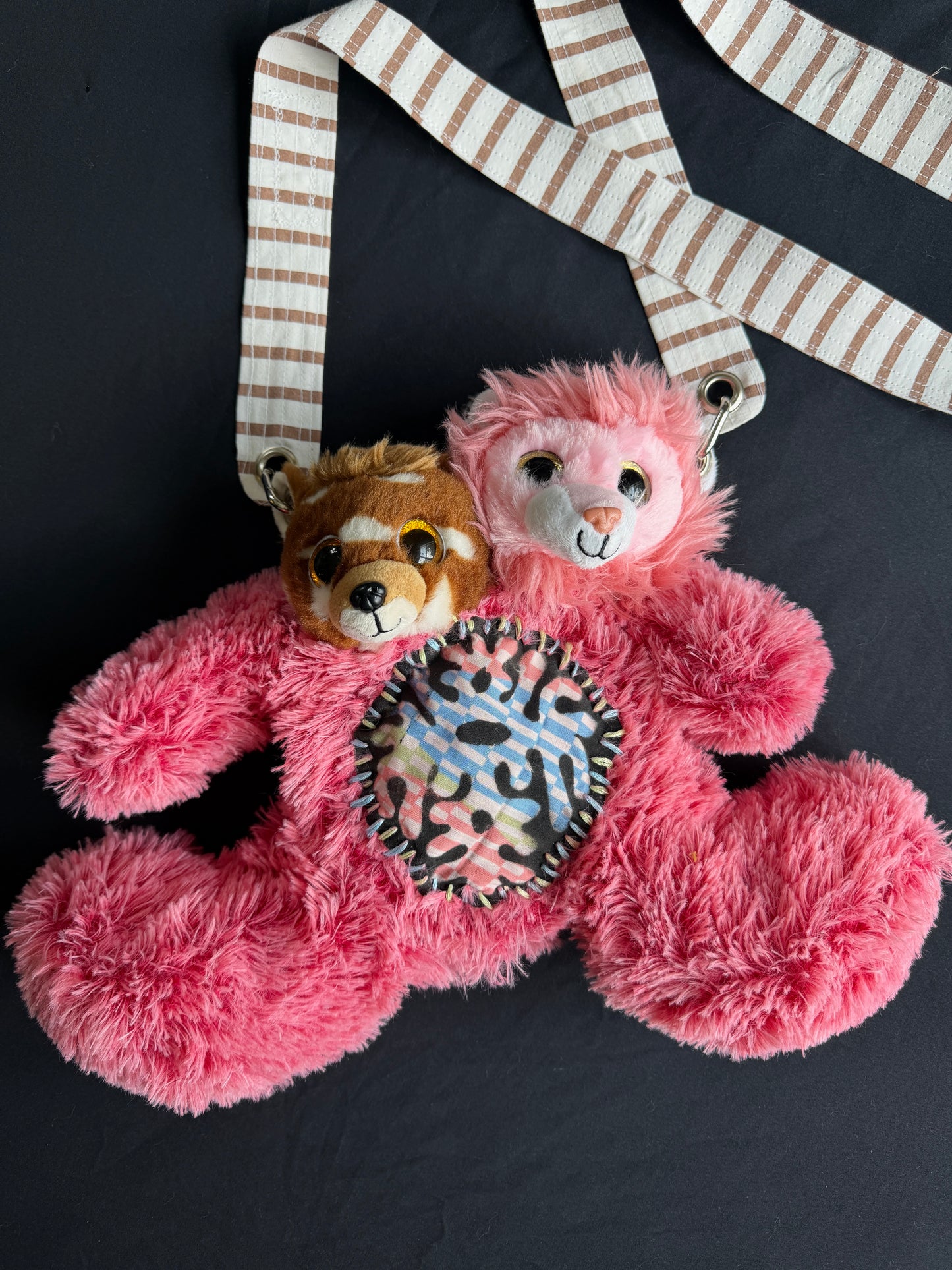 Deer + lion hybrid side bag