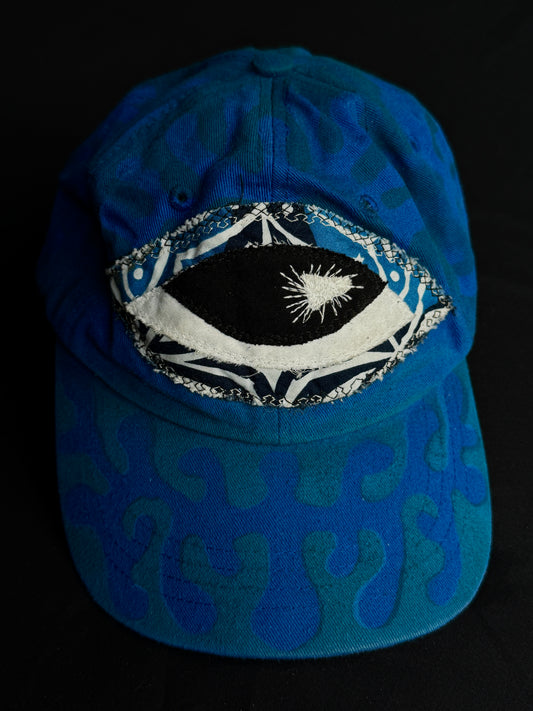 Upcycled Eyeball Shape Hat