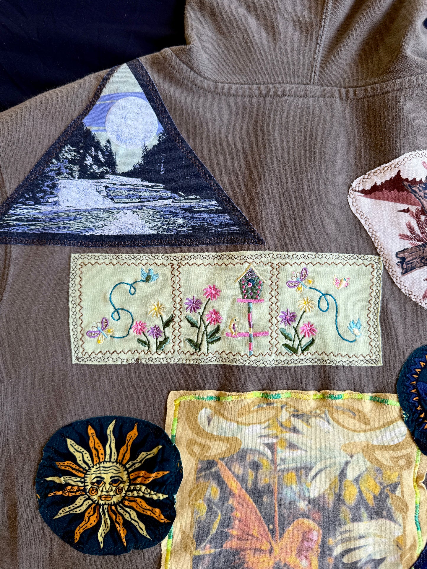 Fairy garden hoodie