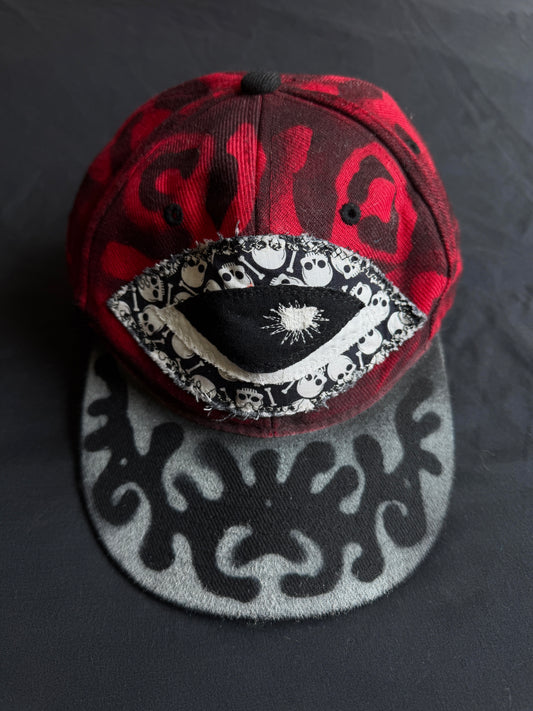 Upcycled Eyeball Shape Hat