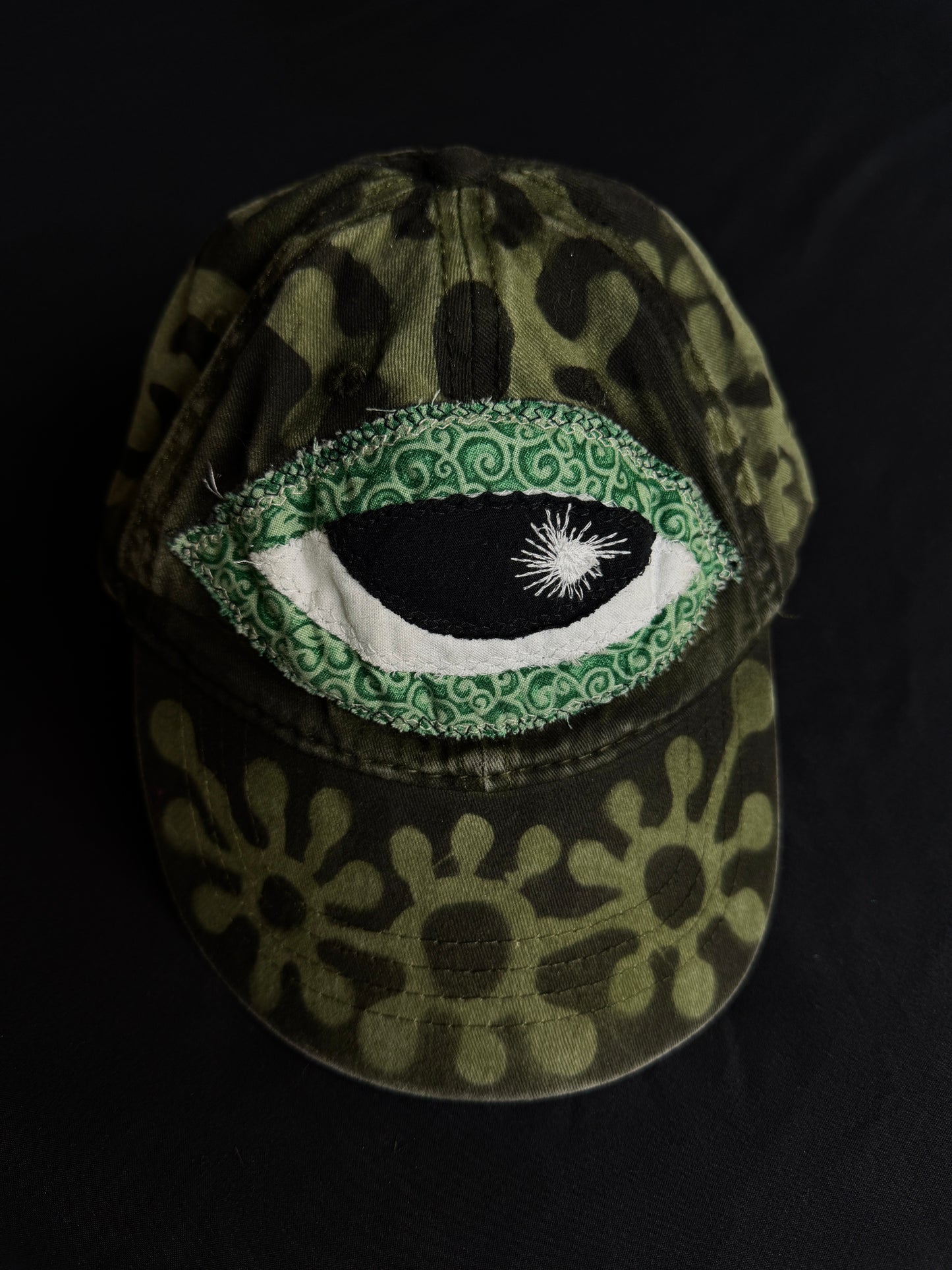 Upcycled Eyeball Shape Hat