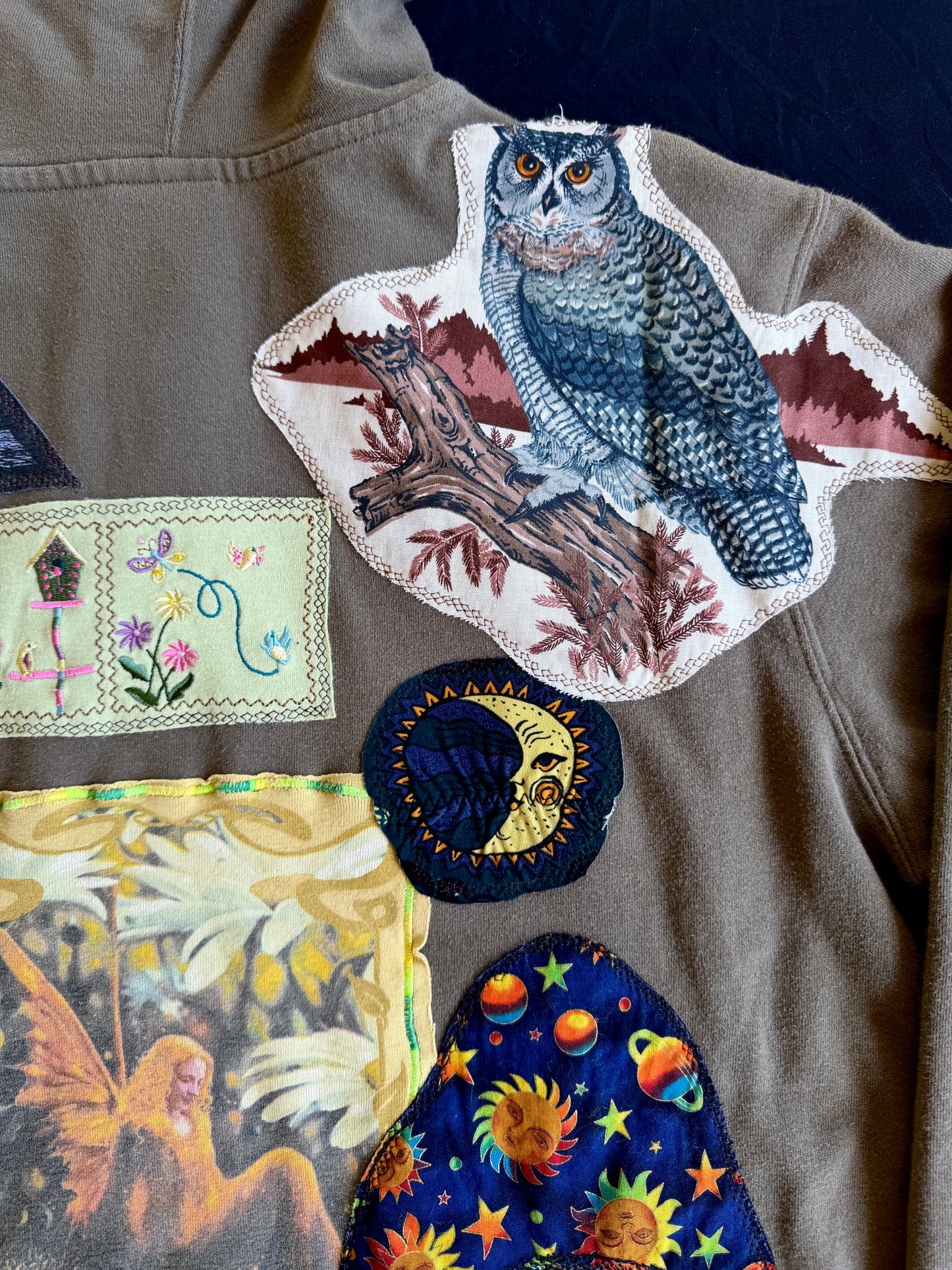 Fairy garden hoodie