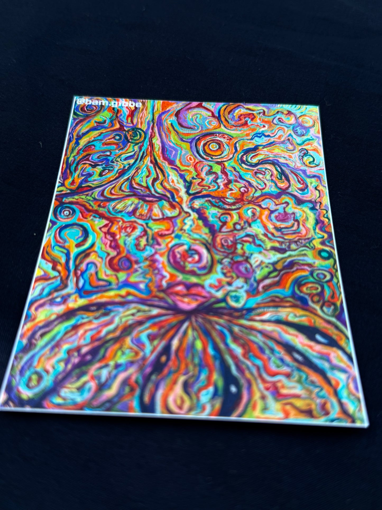 Clown of eyes sticker