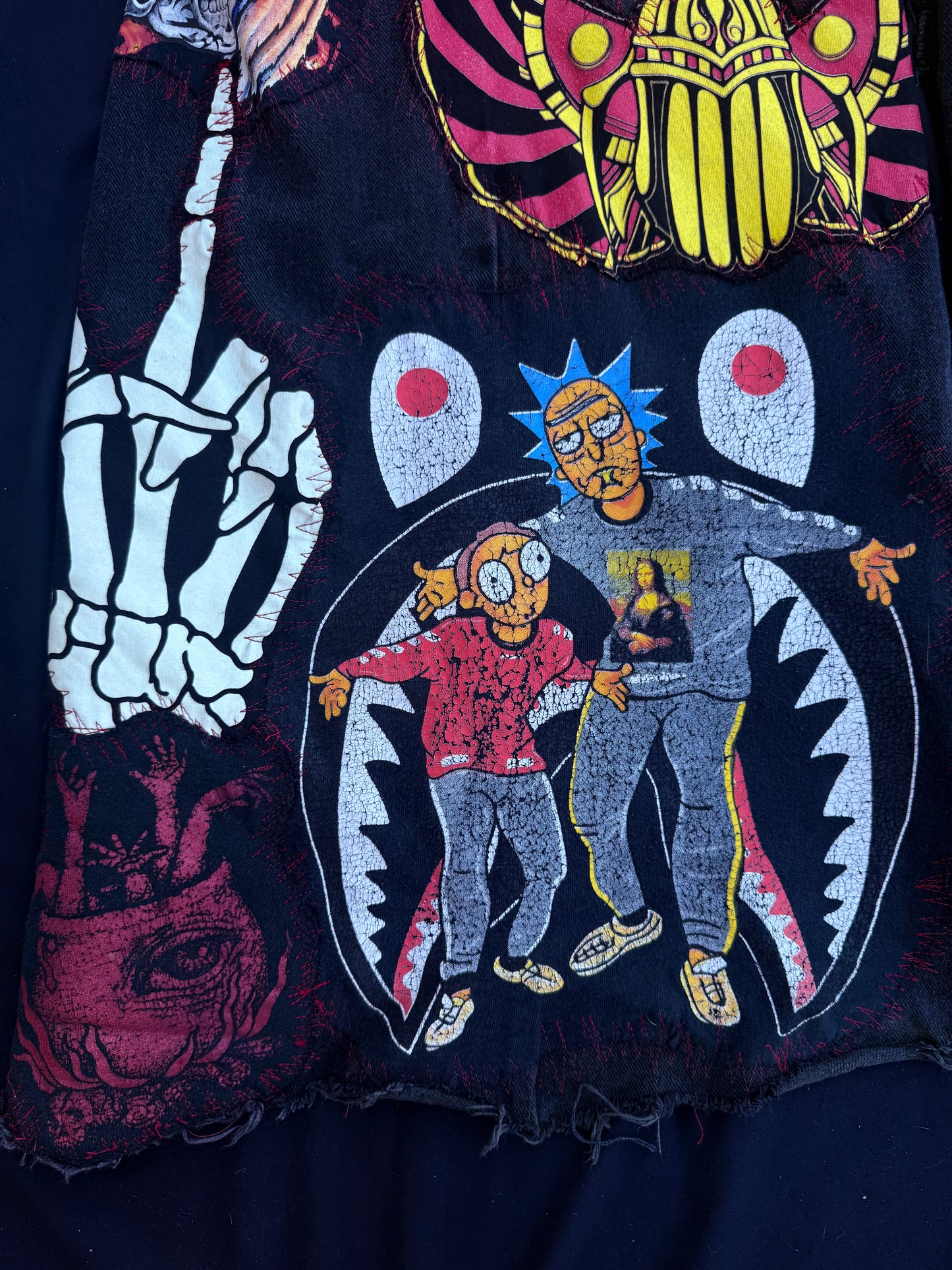Naruto thug punk pants