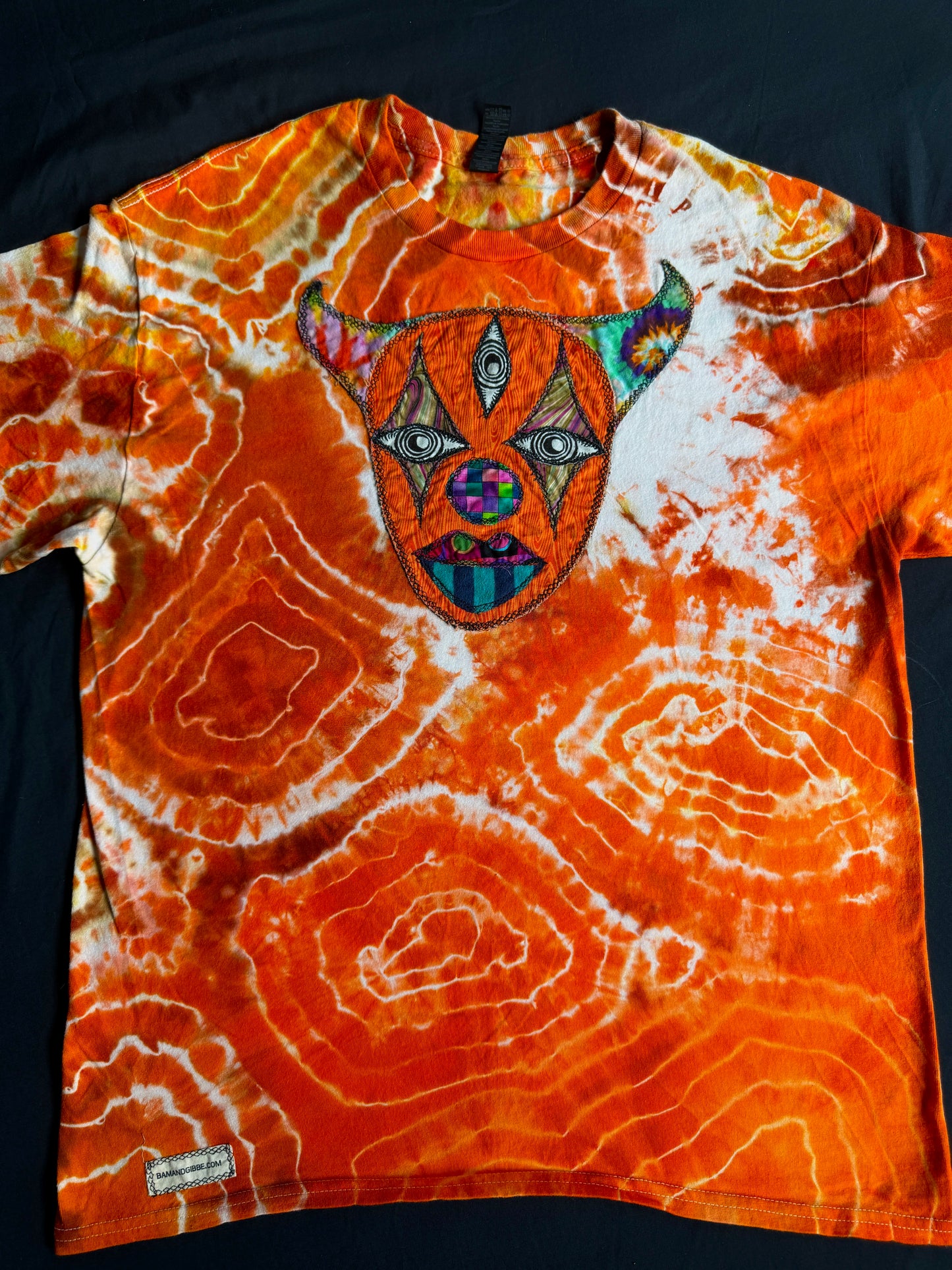 Clown tie dye t-shirt