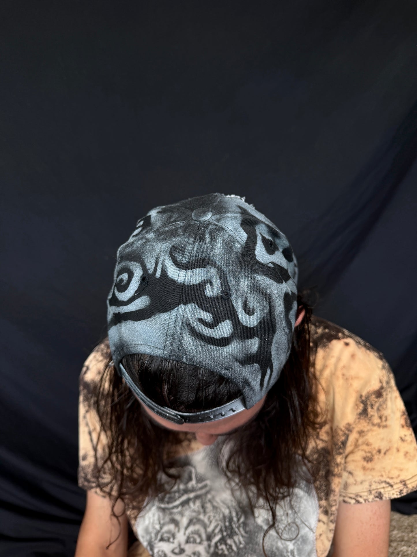 Upcycled Eyeball Sigil Hat