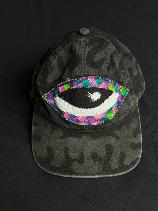 Upcycled Eyeball Shape Hat