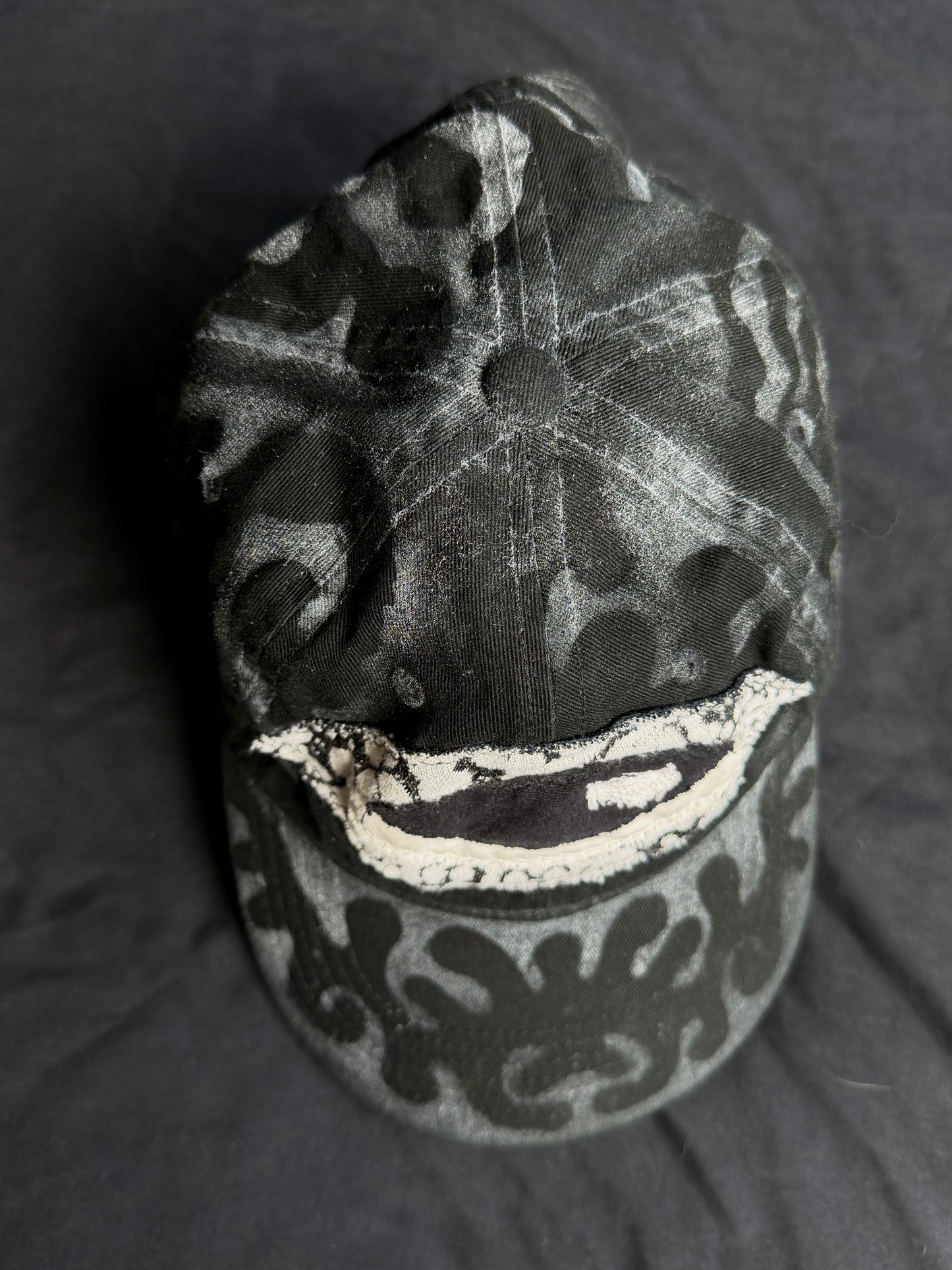 Upcycled Eyeball Shape Hat