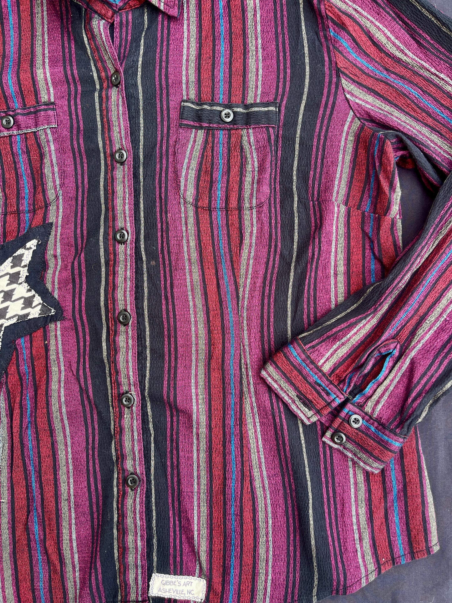 Punk clown button up