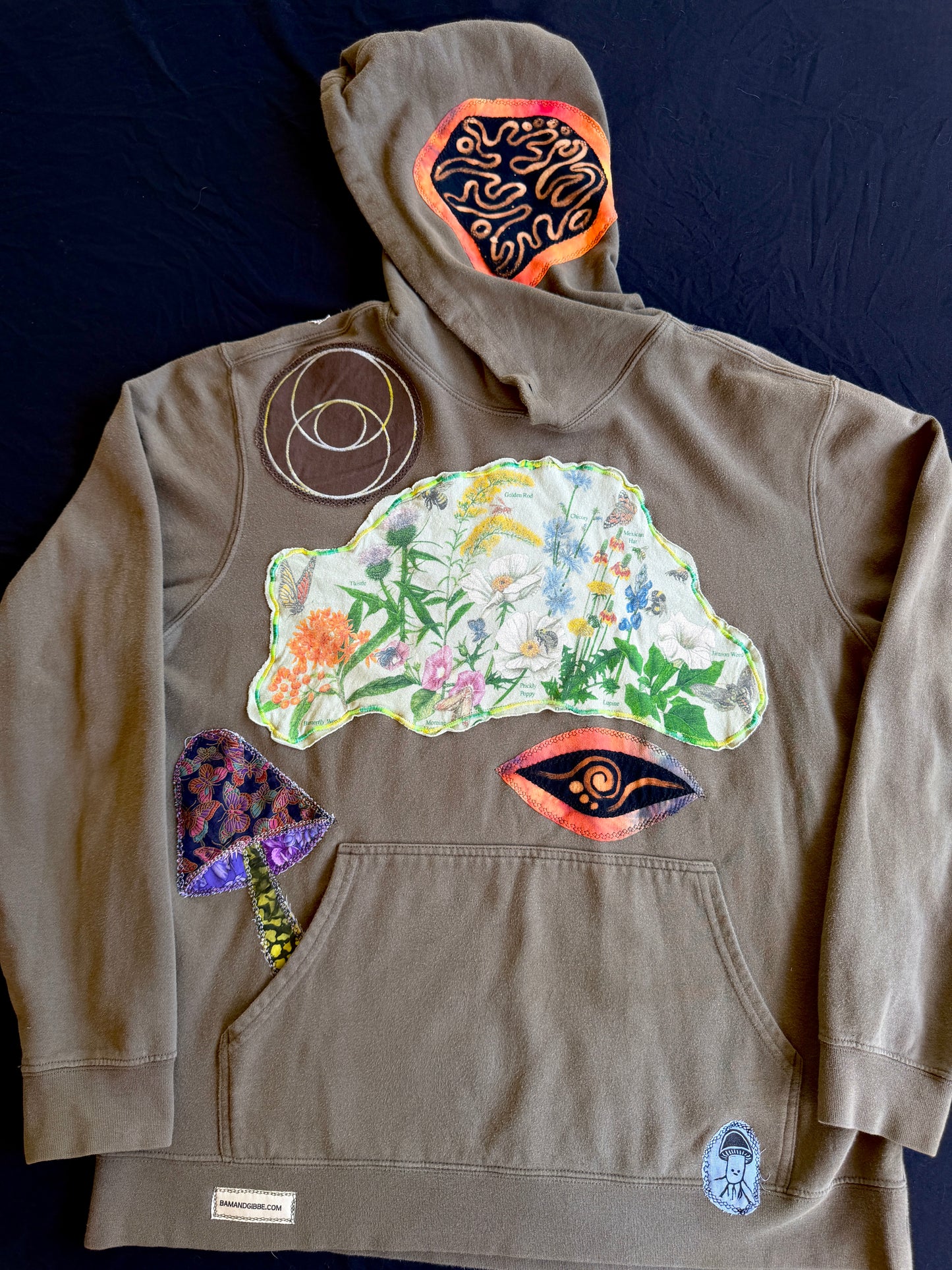 Fairy garden hoodie