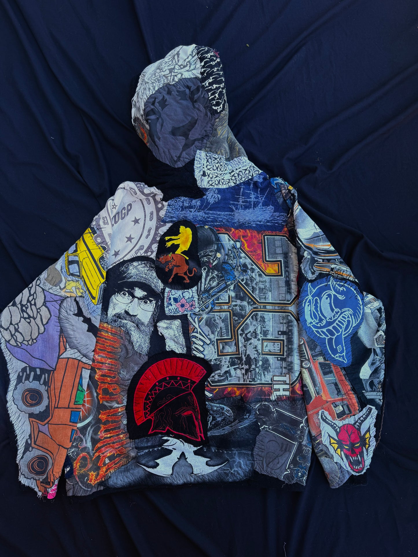 Biker hoodie