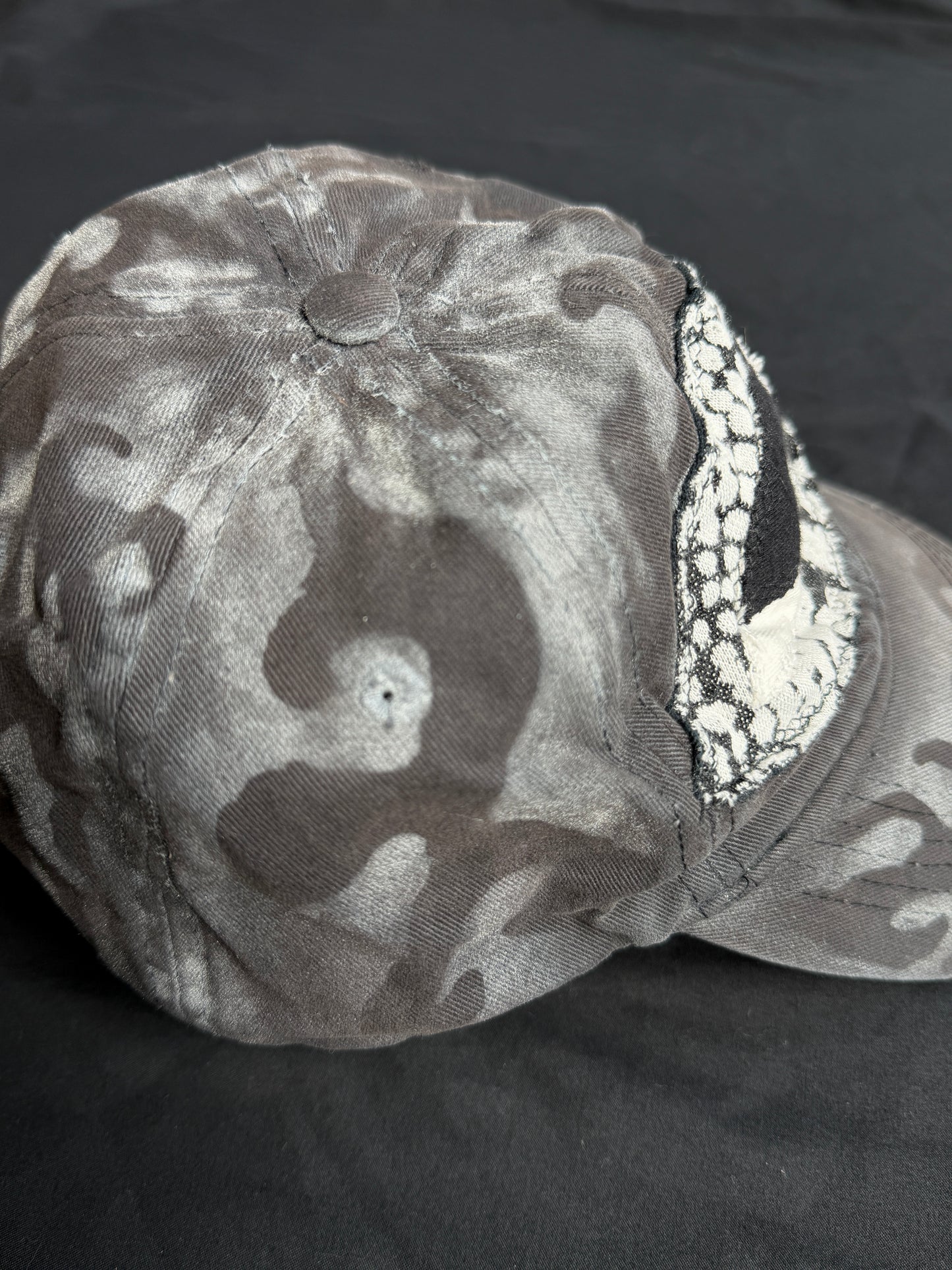 Upcycled Eyeball Shape Hat