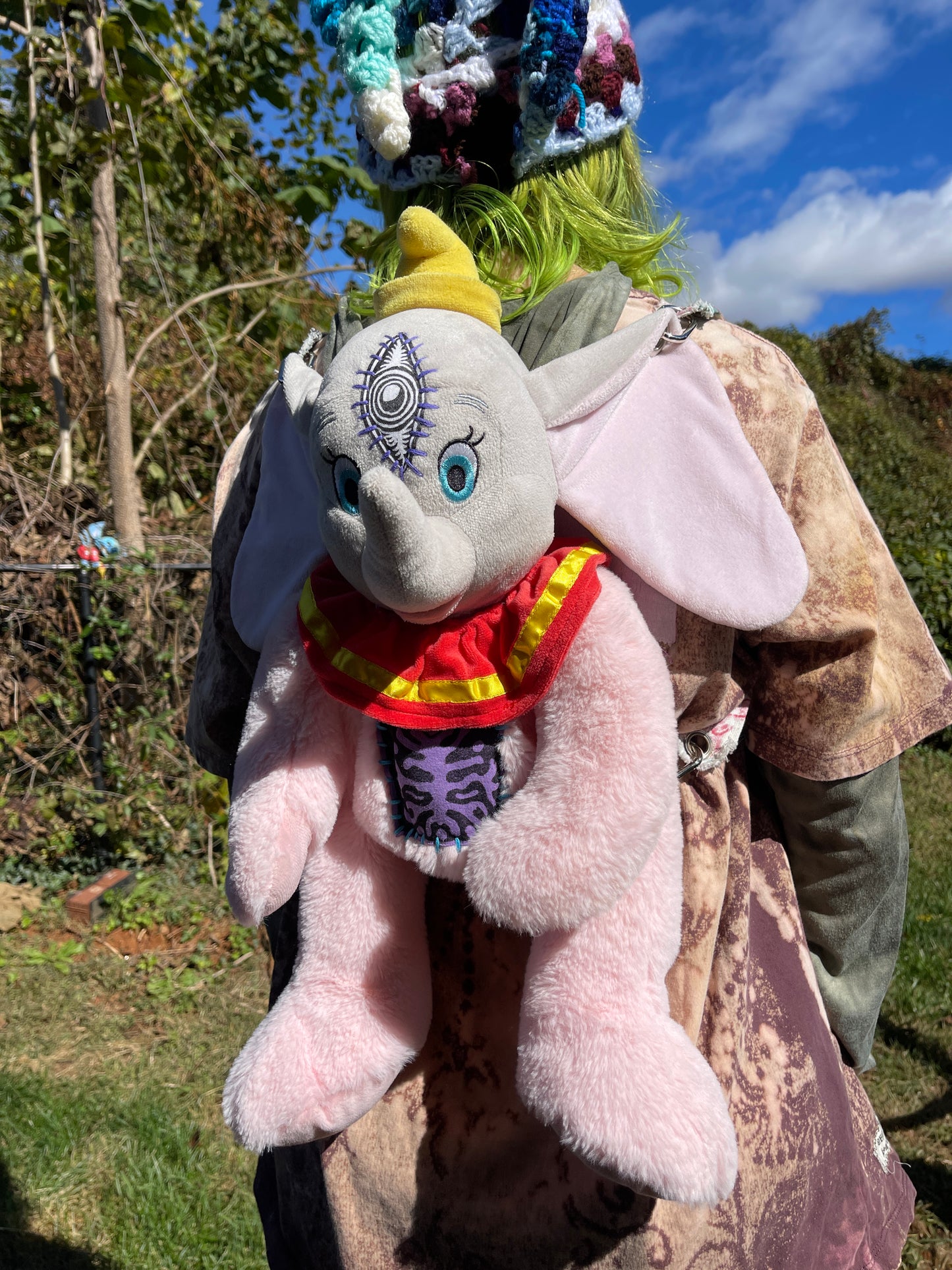 Third eye dumbo hybrid backpack