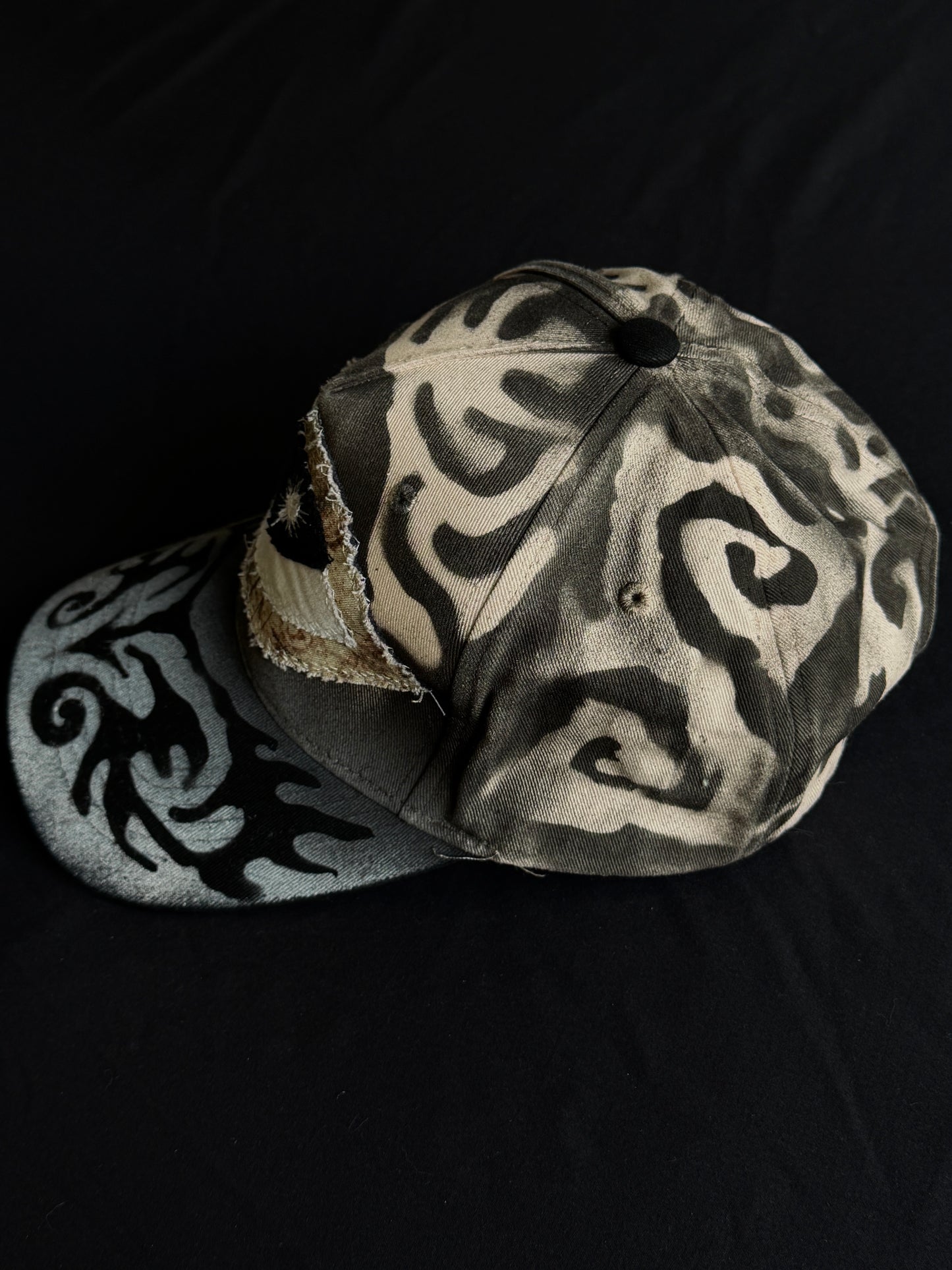 Upcycled Eyeball Shape Hat