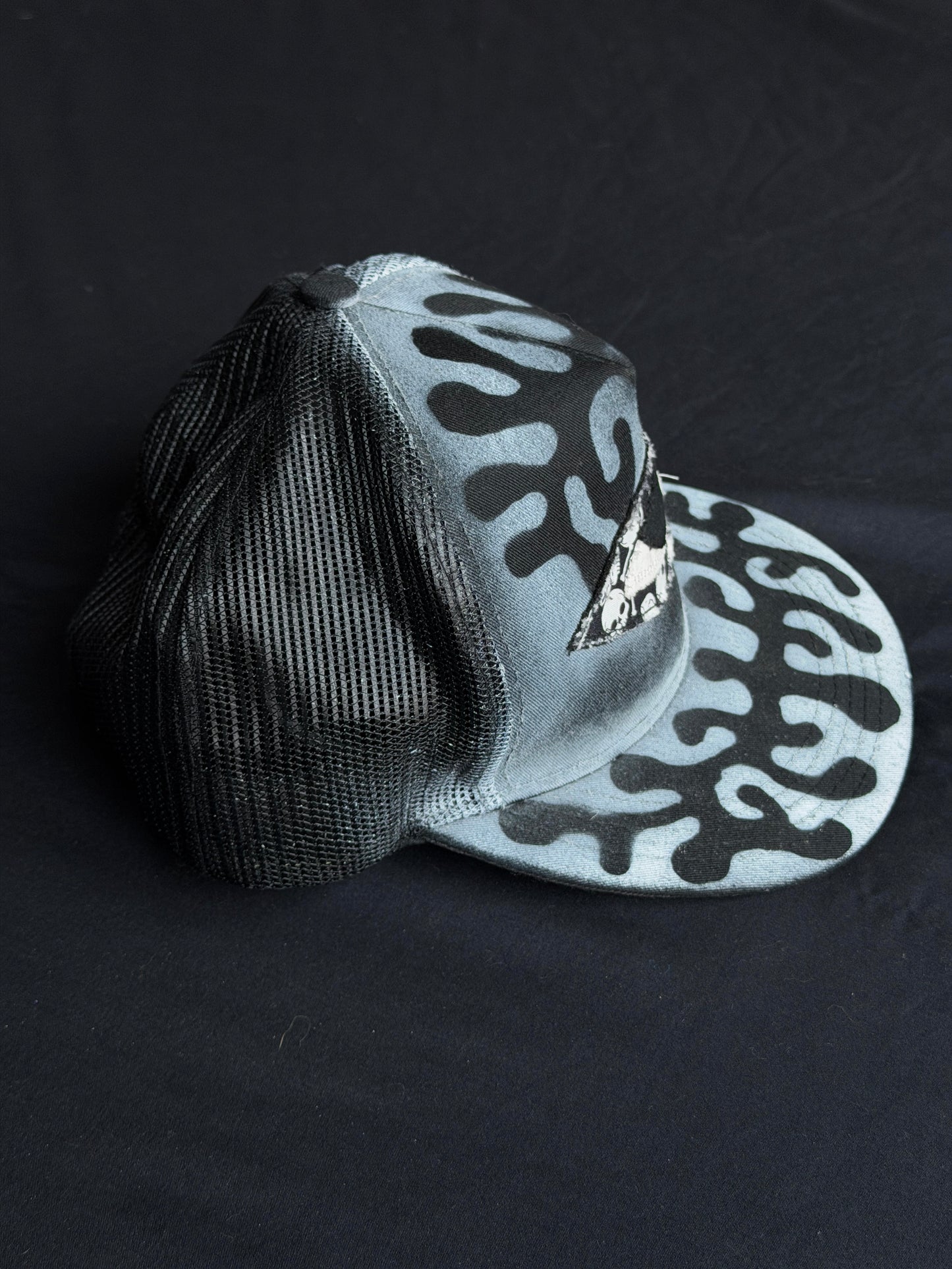 Upcycled Eyeball Shape Hat