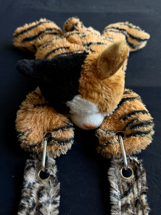 Cat + tiger hybrid side bag