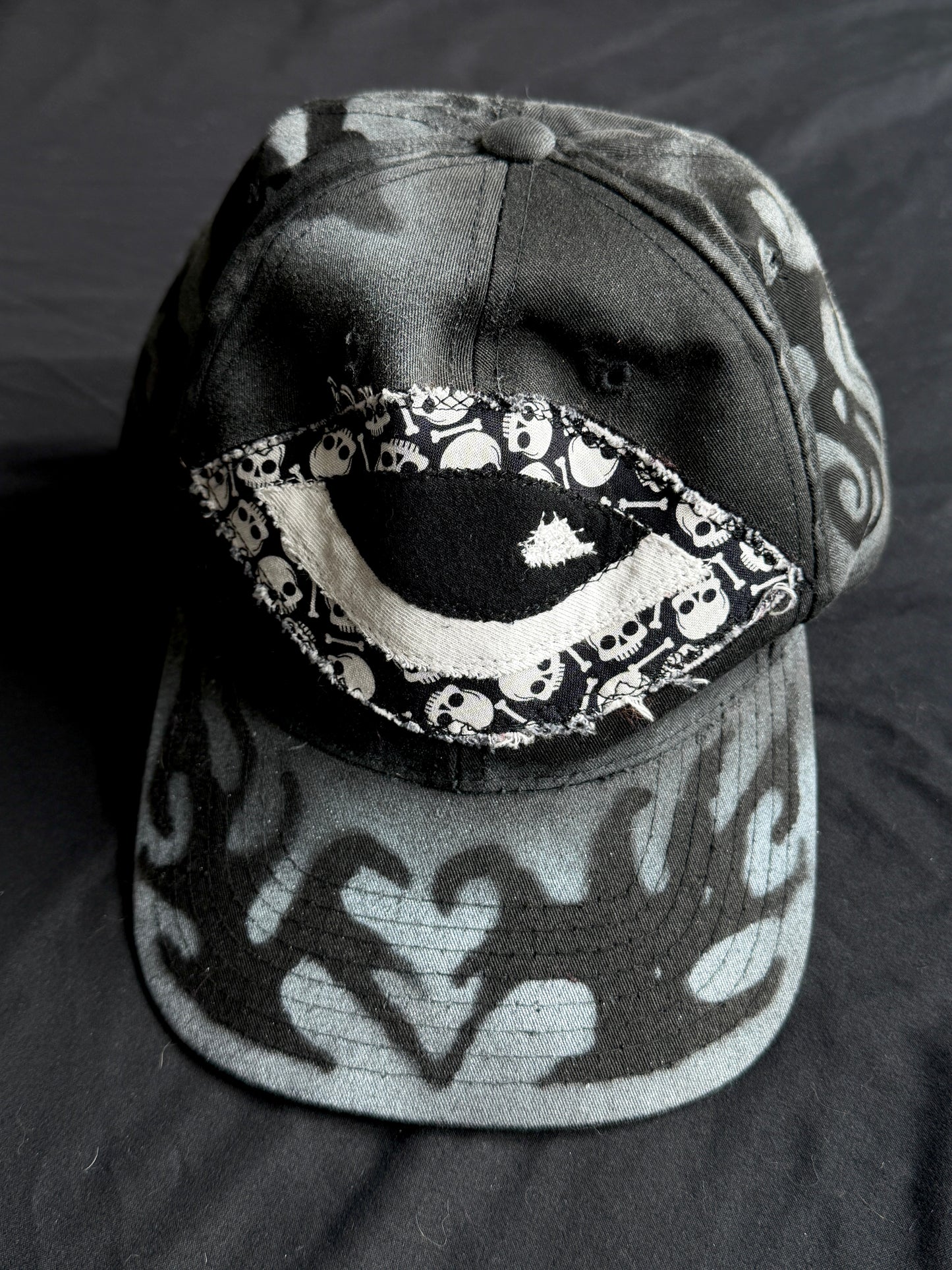 Upcycled Eyeball Sigil Hat