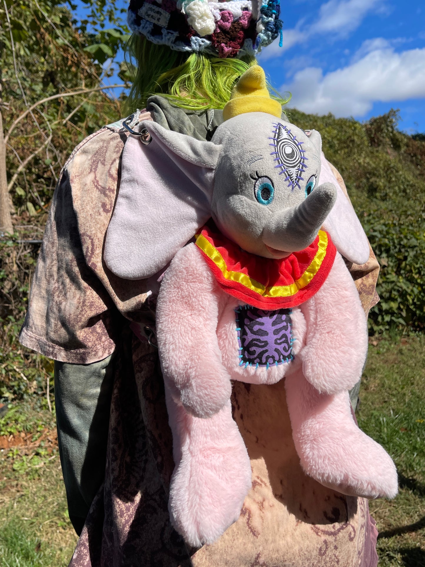 Third eye dumbo hybrid backpack