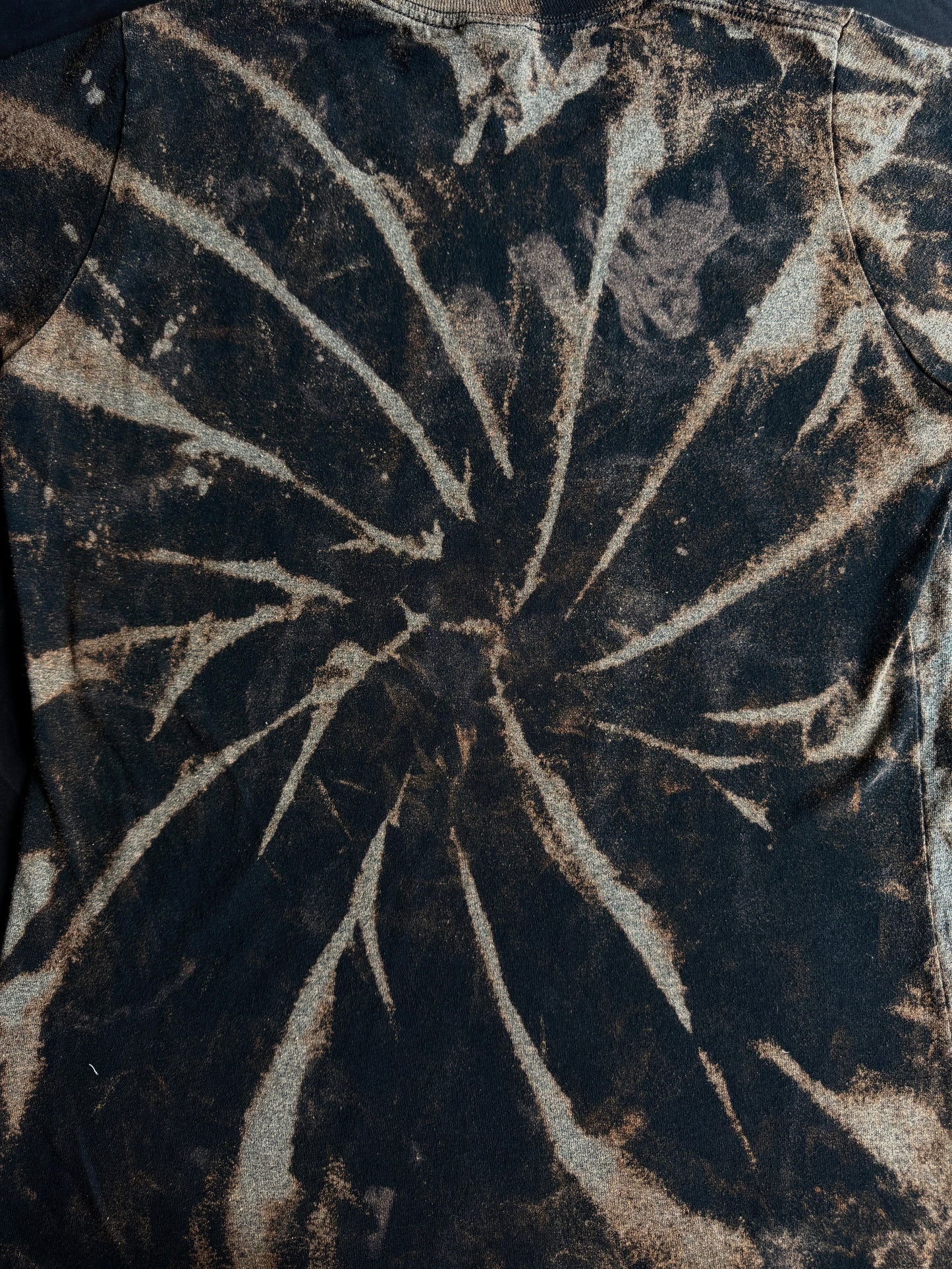 Beetle bleach dyed t-shirt