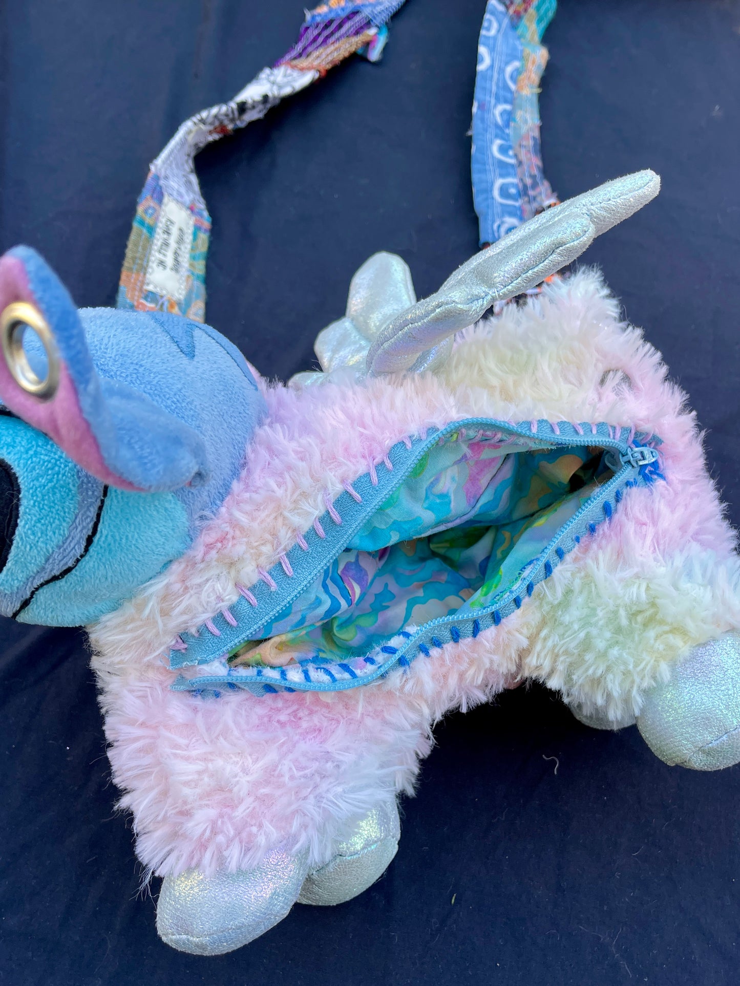 Stitch + Angel double headed hybrid side bag