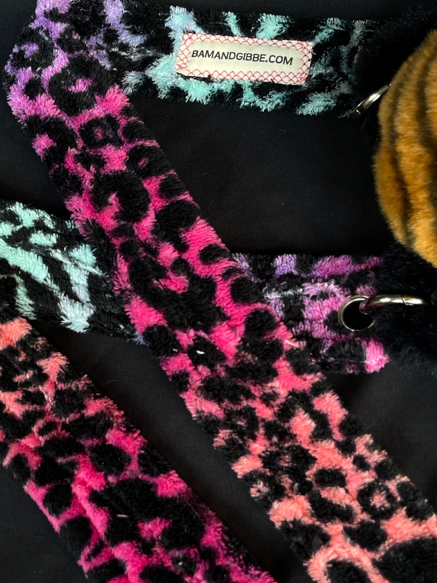 Tiger + rainbow bear side bag