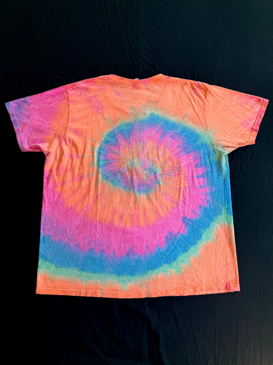 Moon goddess tie dye t-shirt