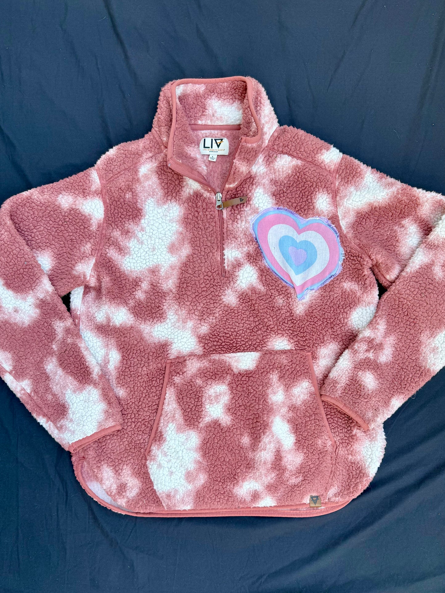 Blossom tie dye sweatshirt