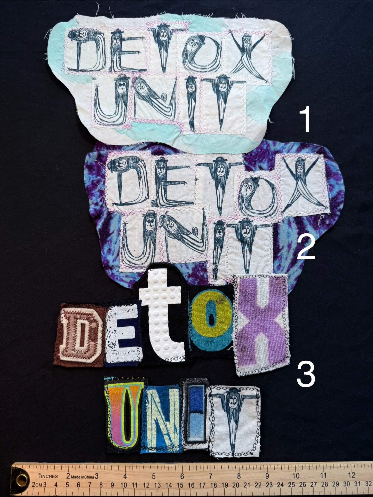 Detox unit patches
