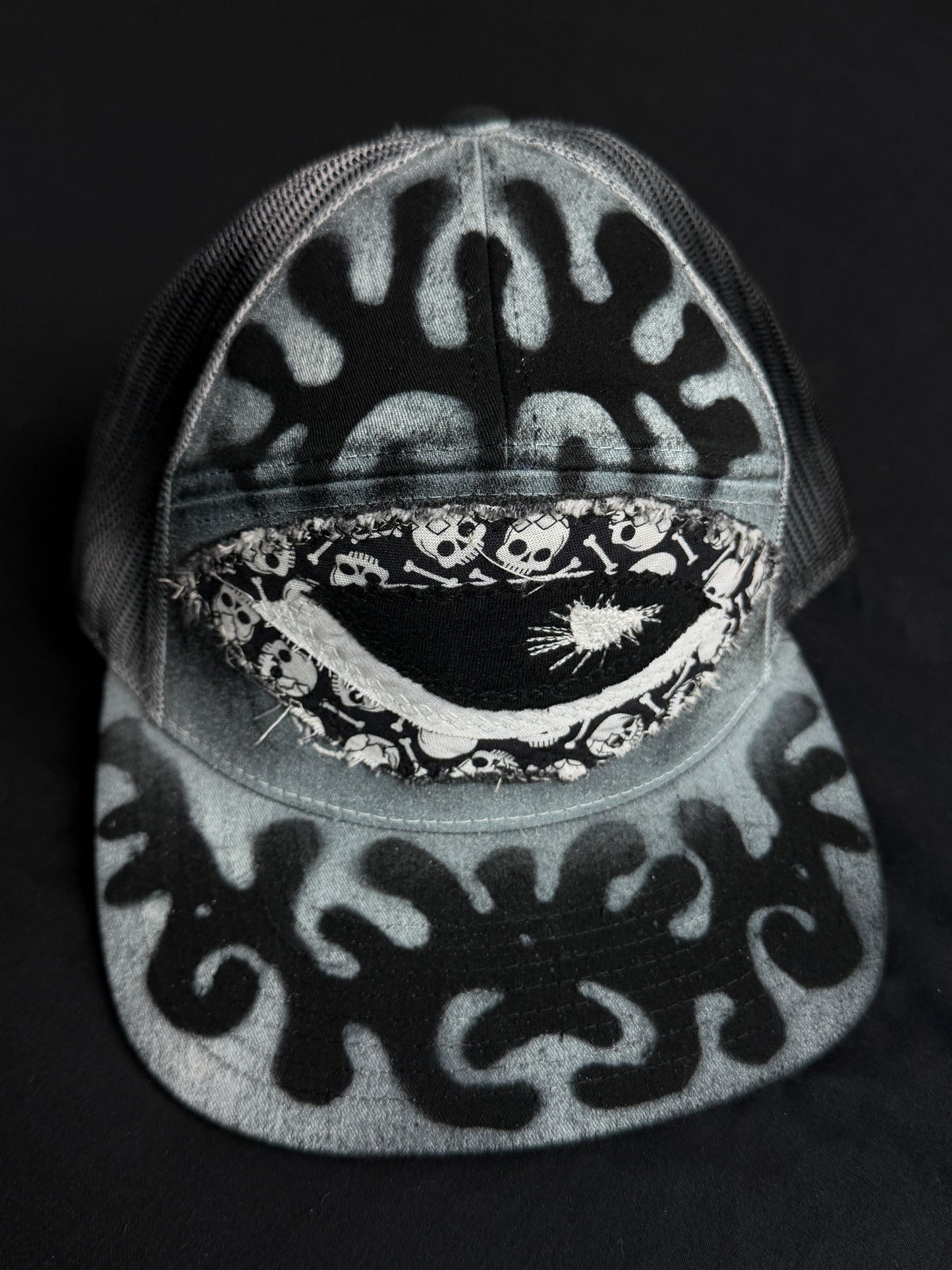 Upcycled Eyeball Shape Hat