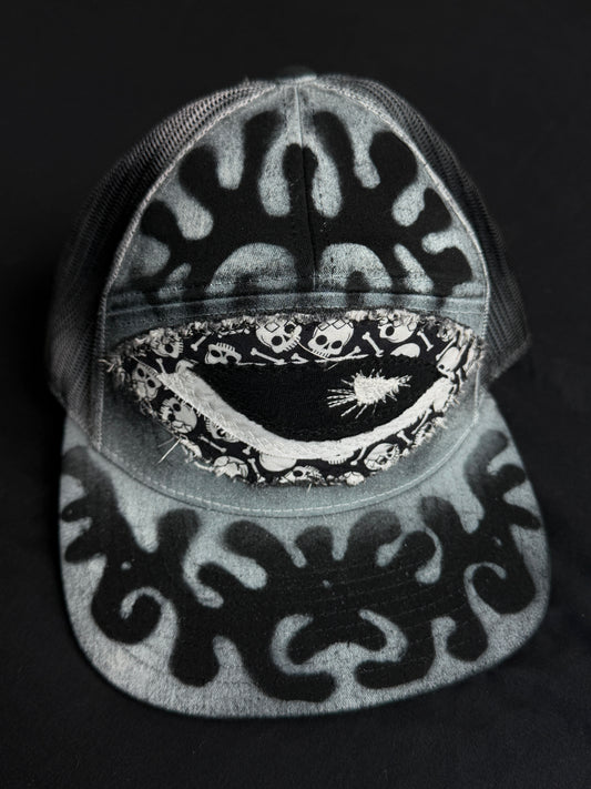 Upcycled Eyeball Shape Hat