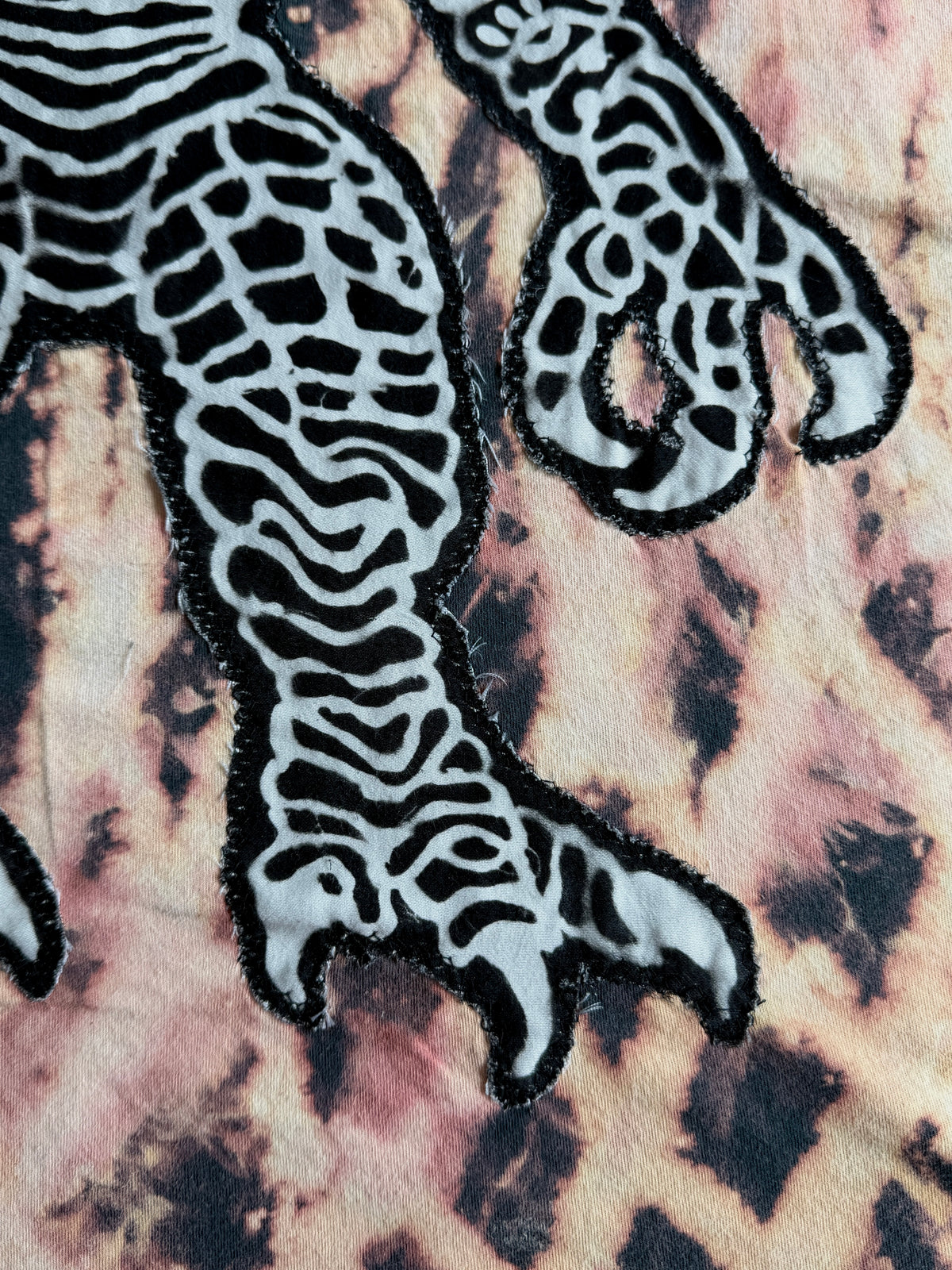 Gremlin bleach dyed t-shirt