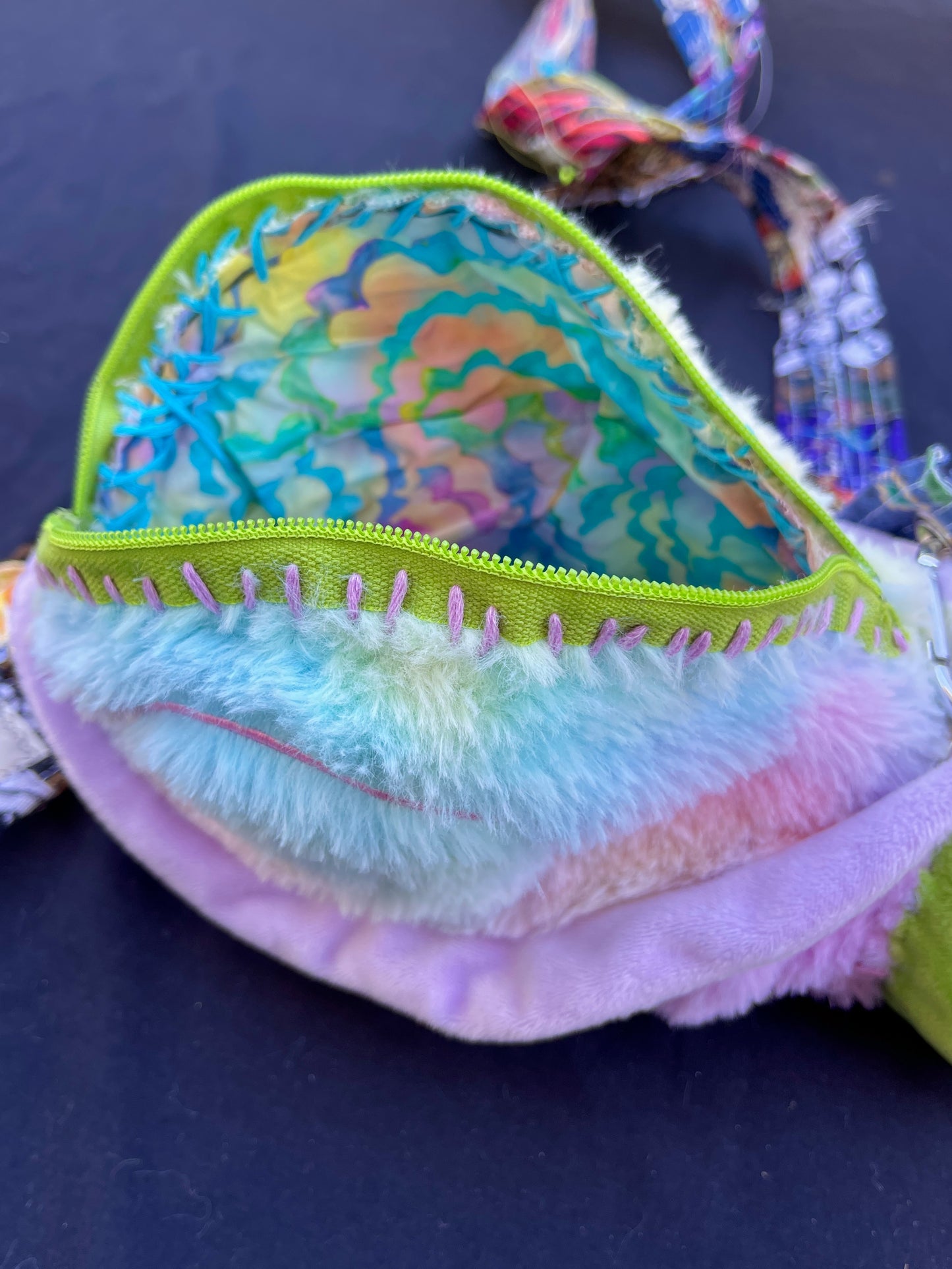 Snail + turtle hybrid side bag