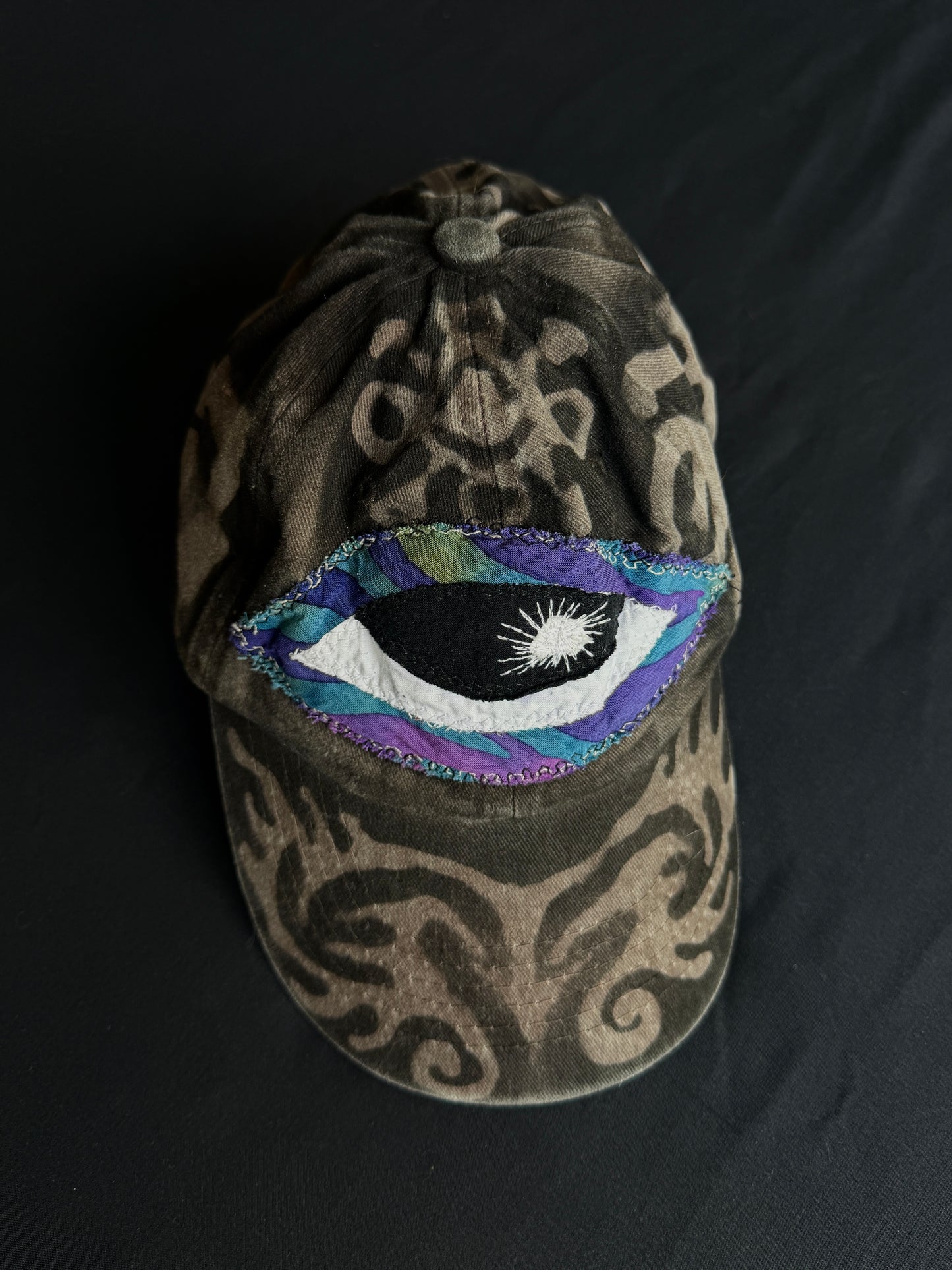 Upcycled Eyeball Shape Hat