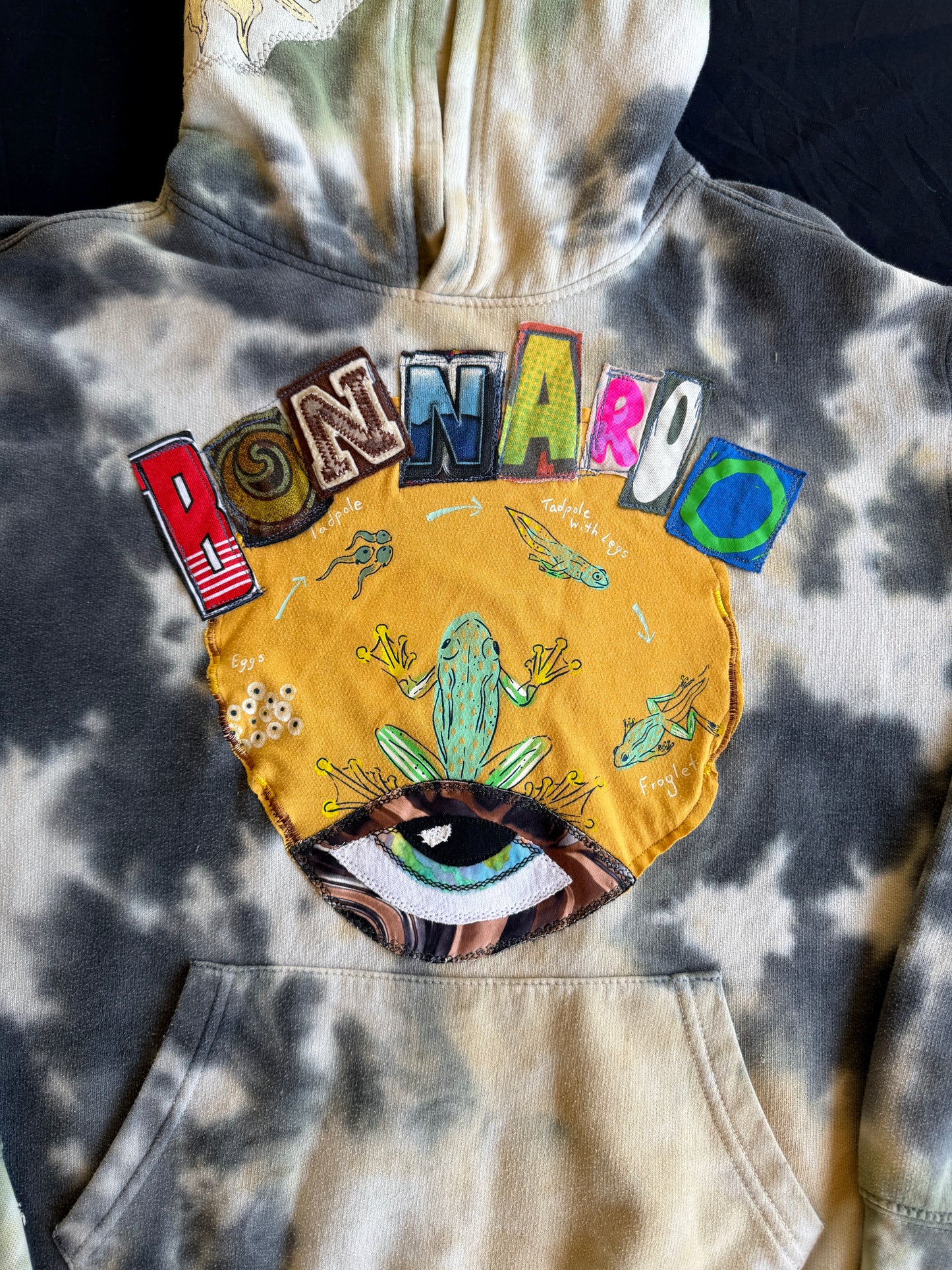 Bonnaroo frog & sun hoodie