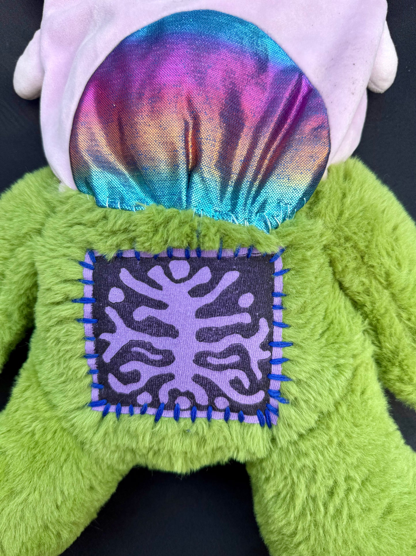 Squishmallow + dragon hybrid side bag
