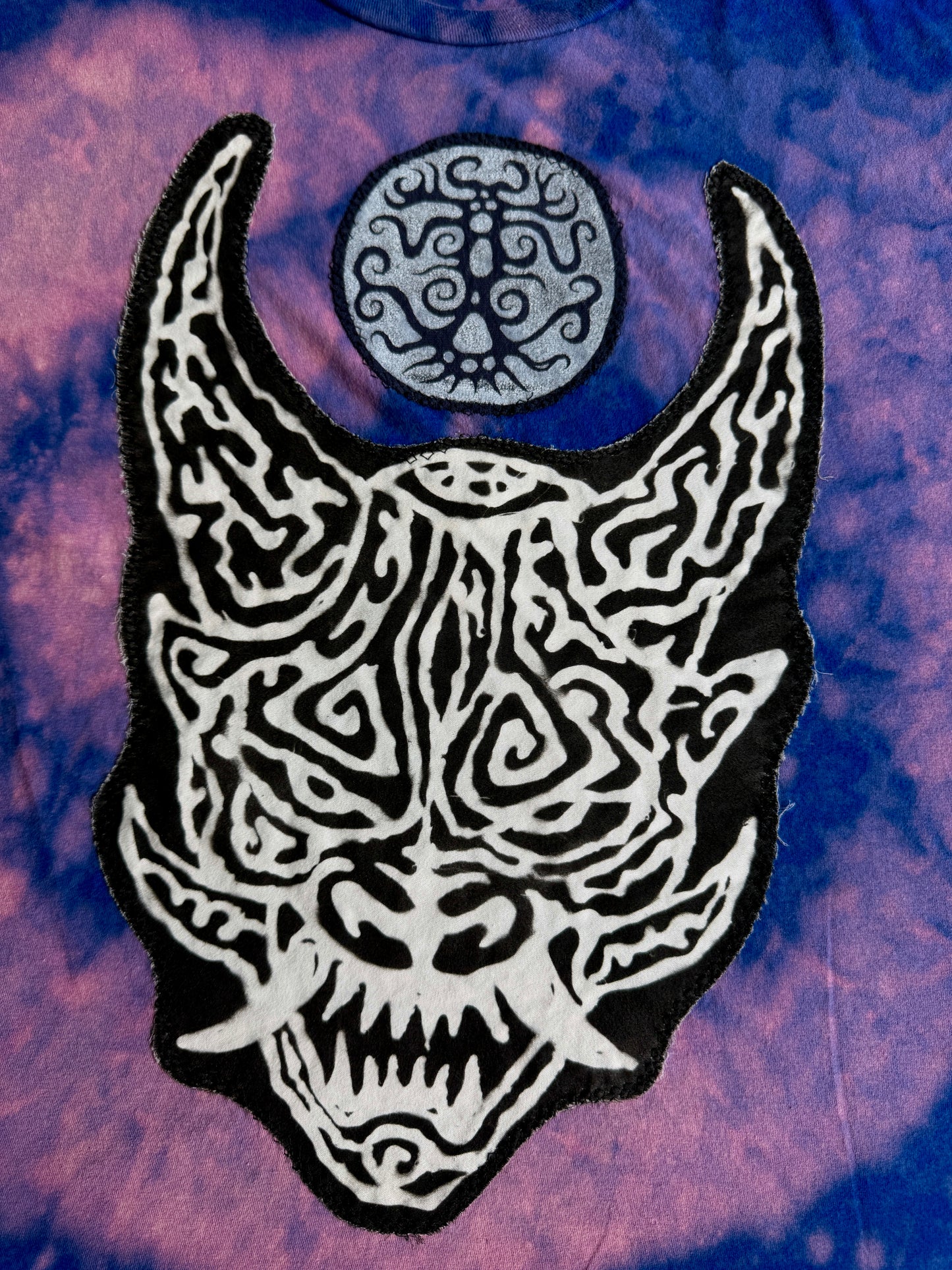 ONI bleach dyed t-shirt