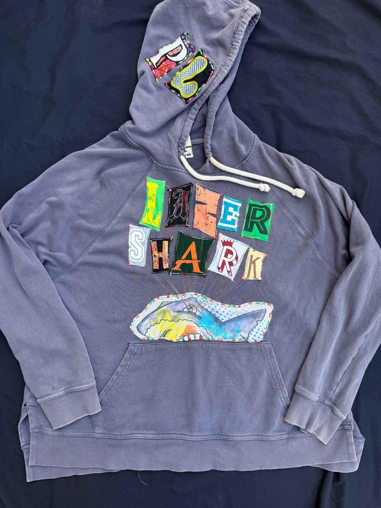 Pretty Lights Lazer Shark hoodie