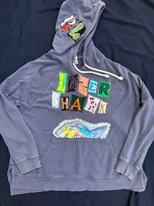 Pretty Lights Lazer Shark hoodie
