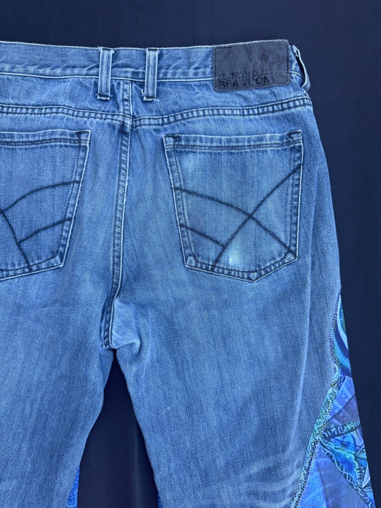 Jesse James astral pharaoh patch jeans