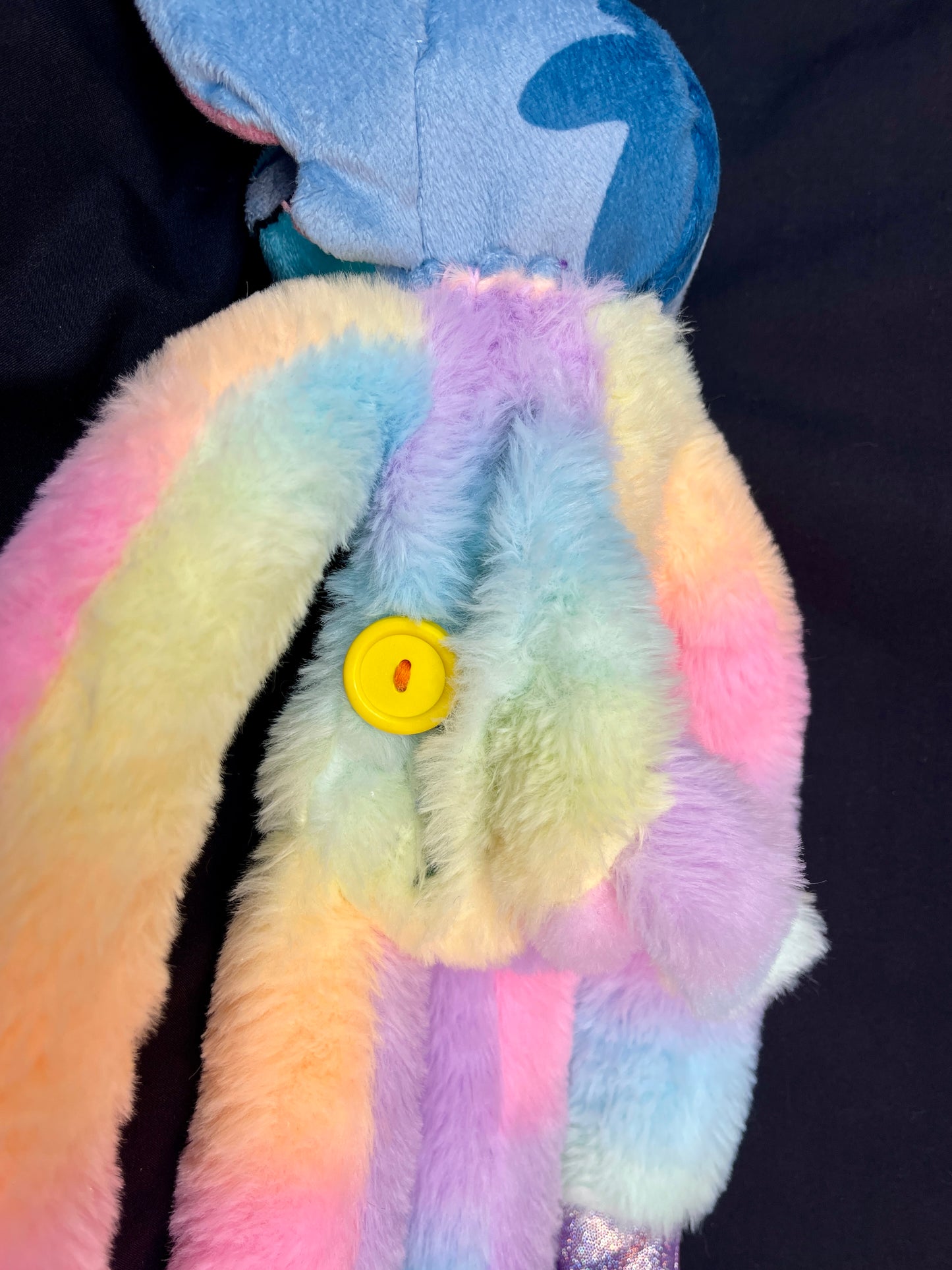 Stitch + rainbow monkey side bag