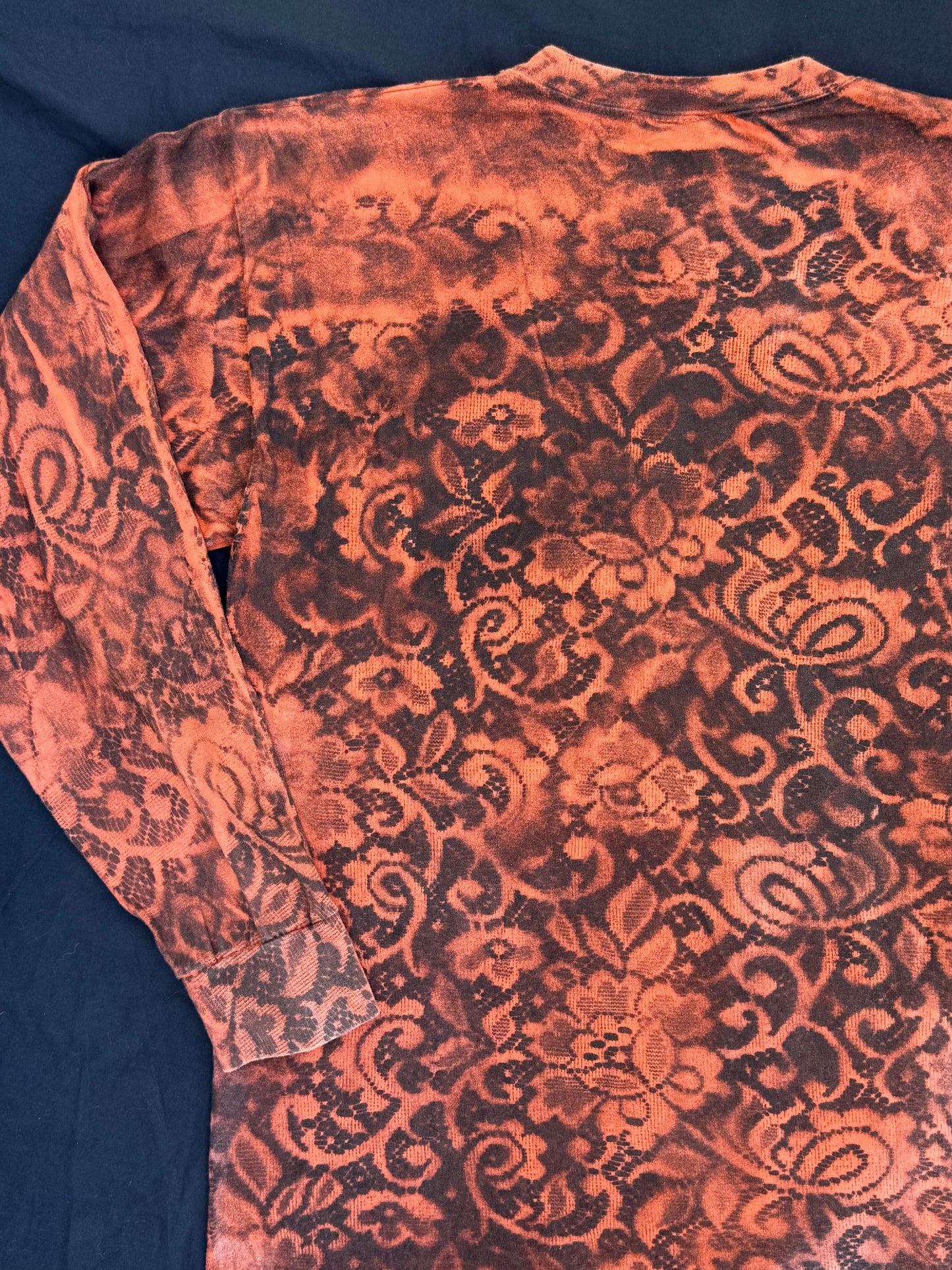 Flower boy patch spray painted shirt