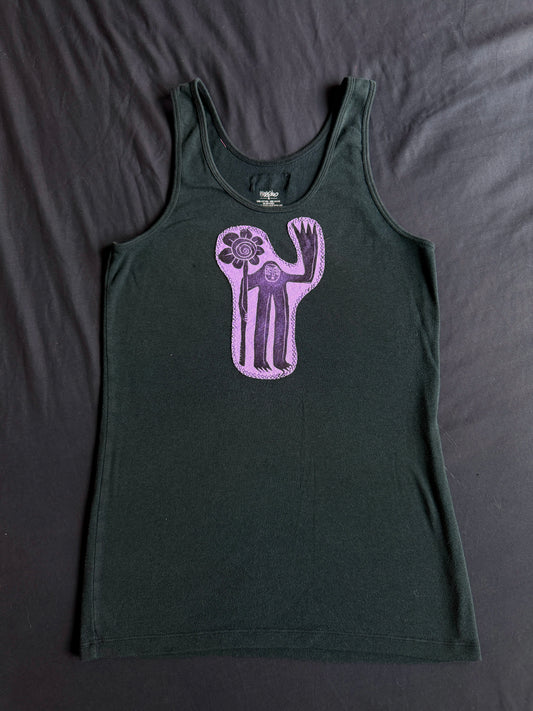 Flower boy patch tank top