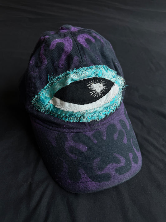 Upcycled Eyeball Shape Hat