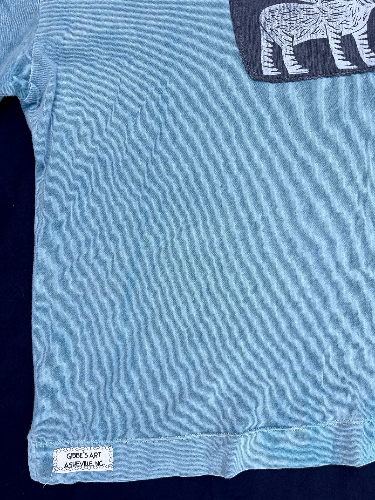 Unicorn butterfly patch t-shirt