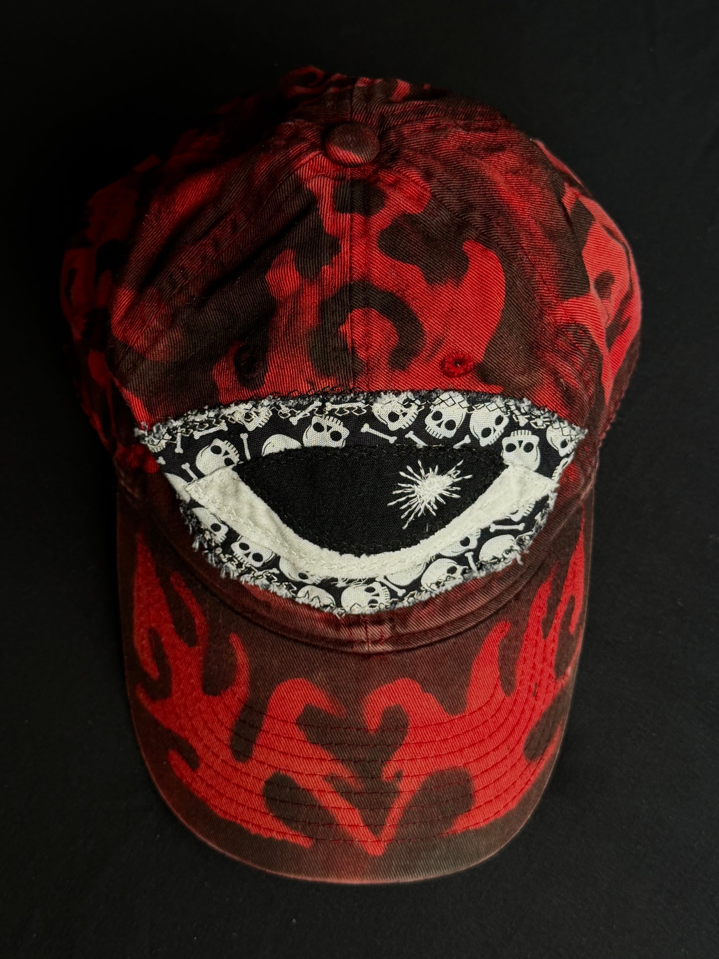 Upcycled Eyeball Shape Hat