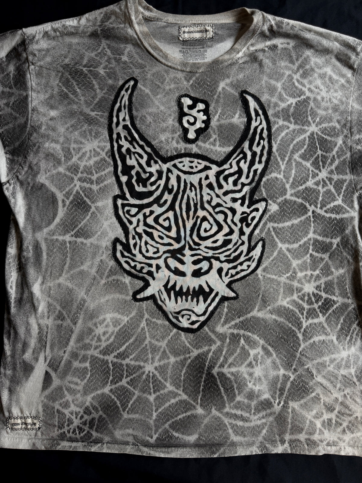 ONI spider web t-shirt