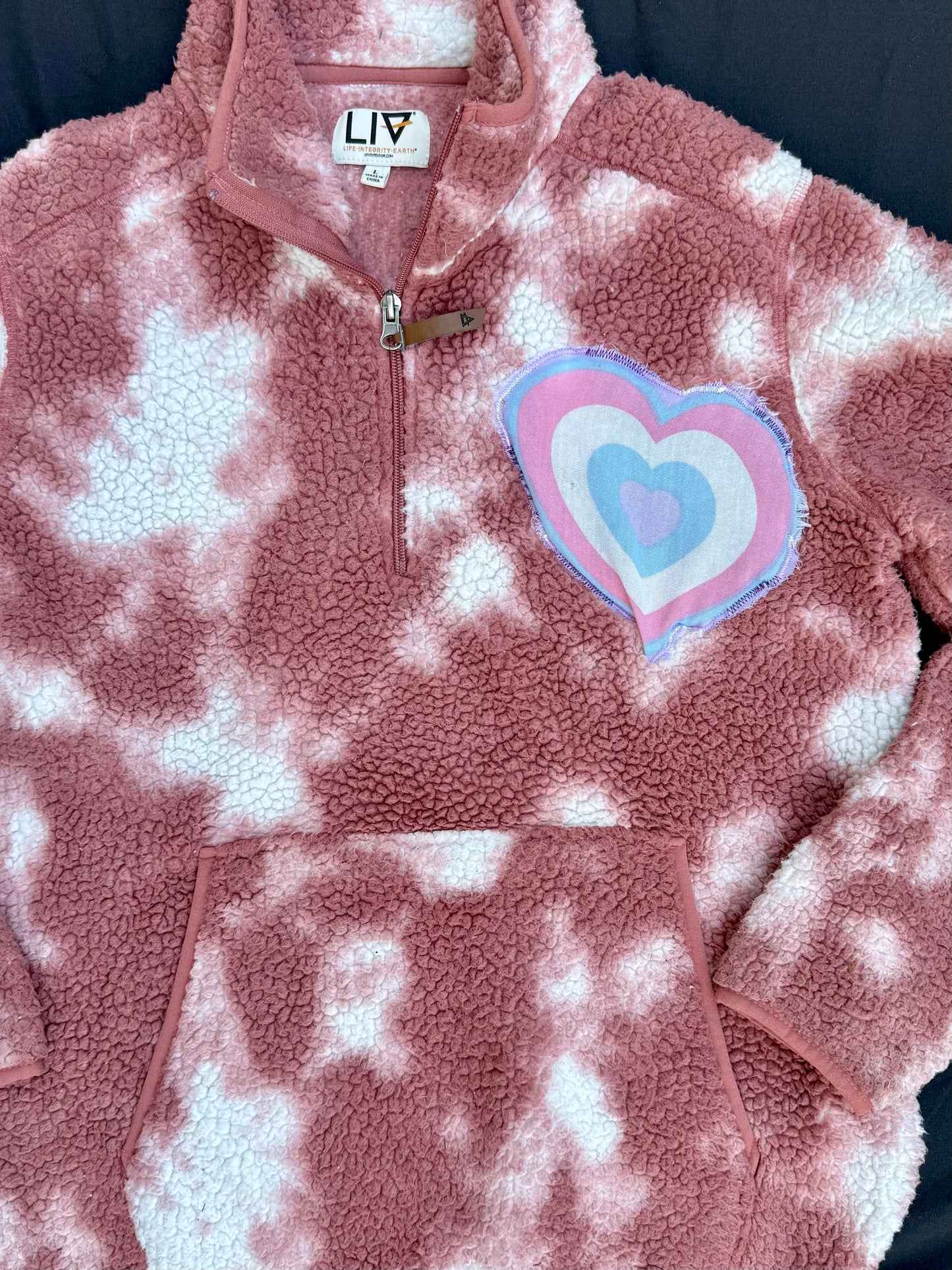 Blossom tie dye sweatshirt