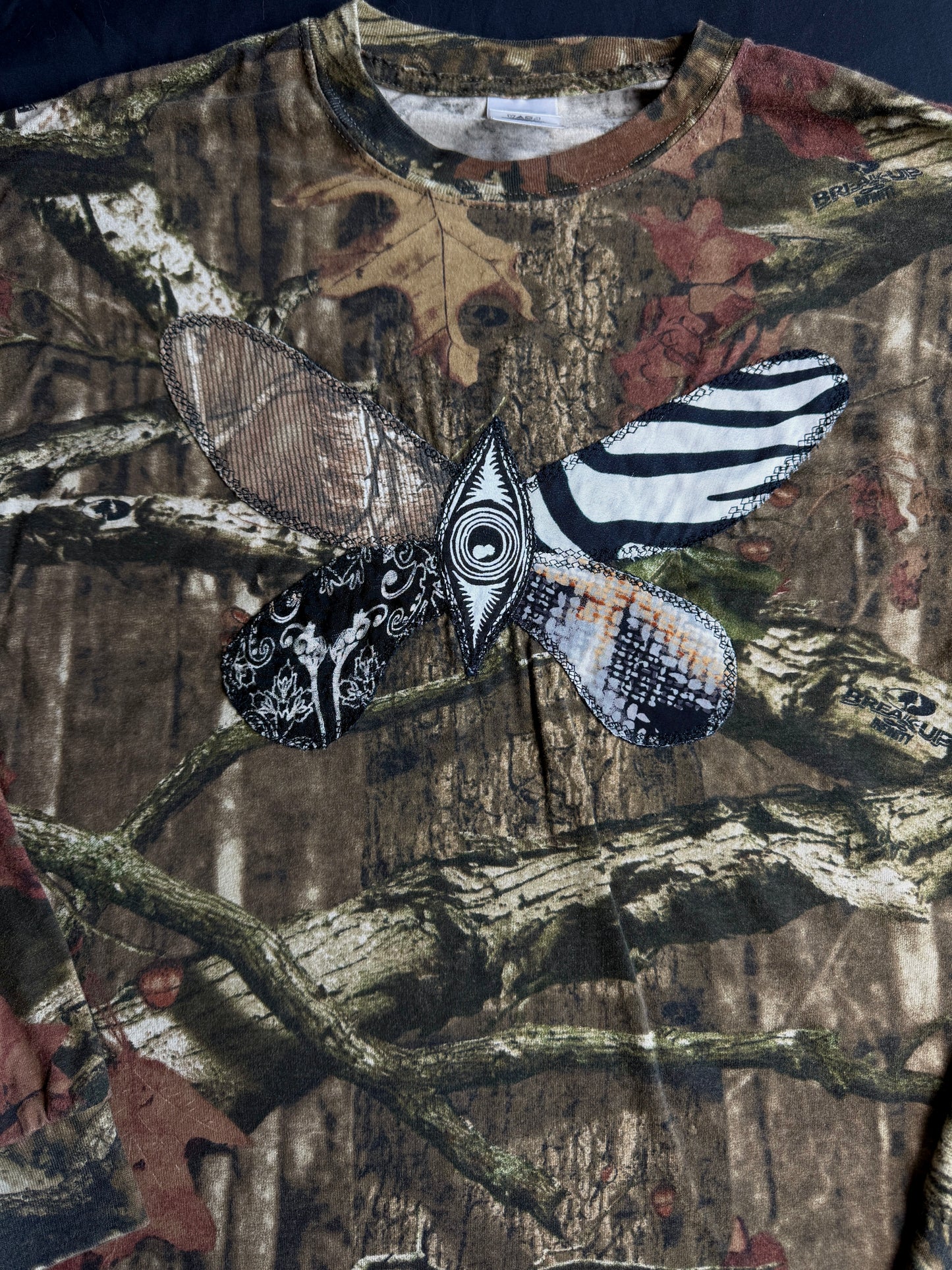 Camo butterfly long sleeve