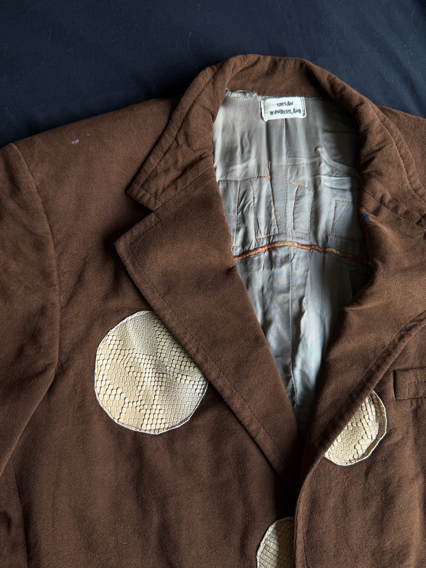 Interior crocodile aligator jacket